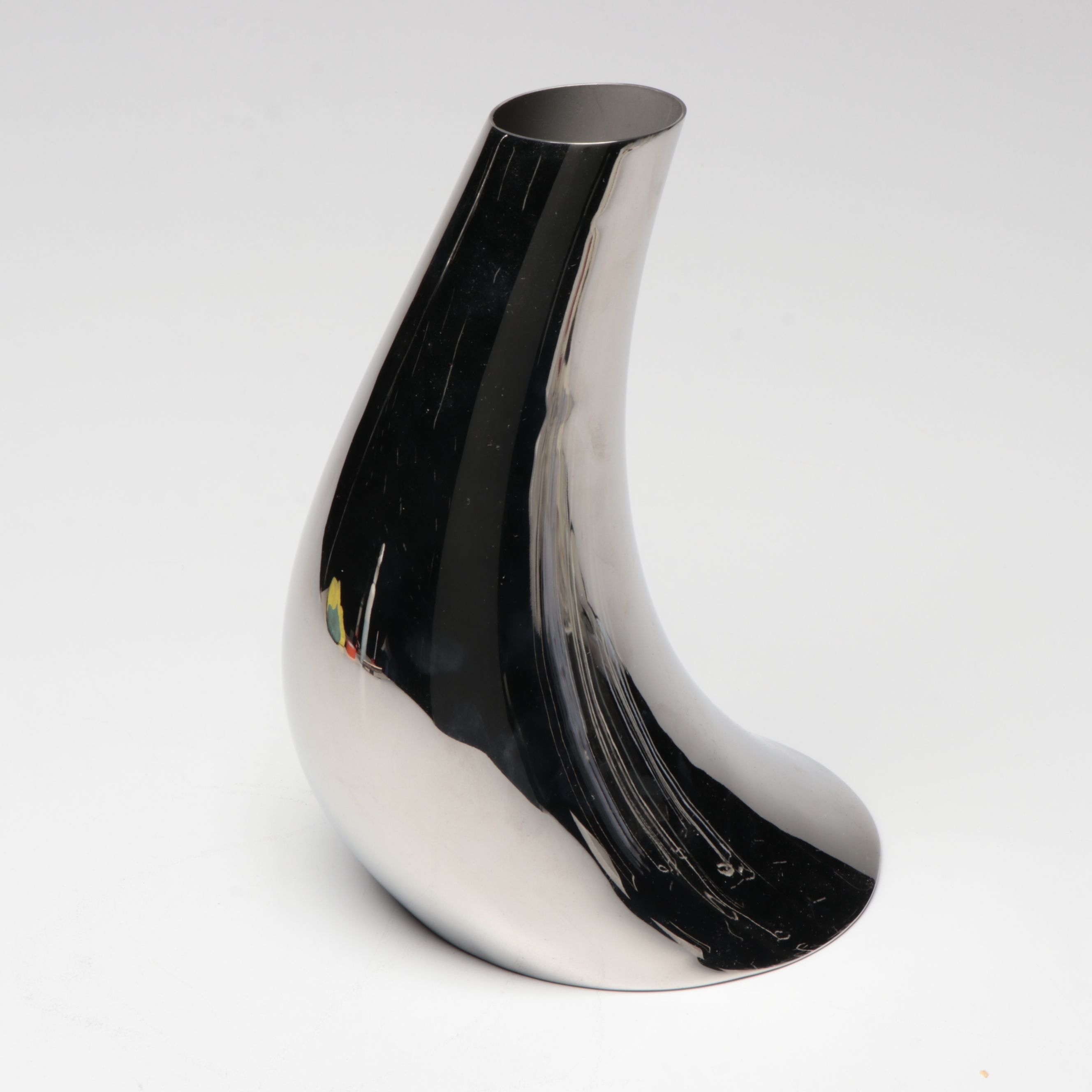 Georg Jensen Danish Modern Metal Vase