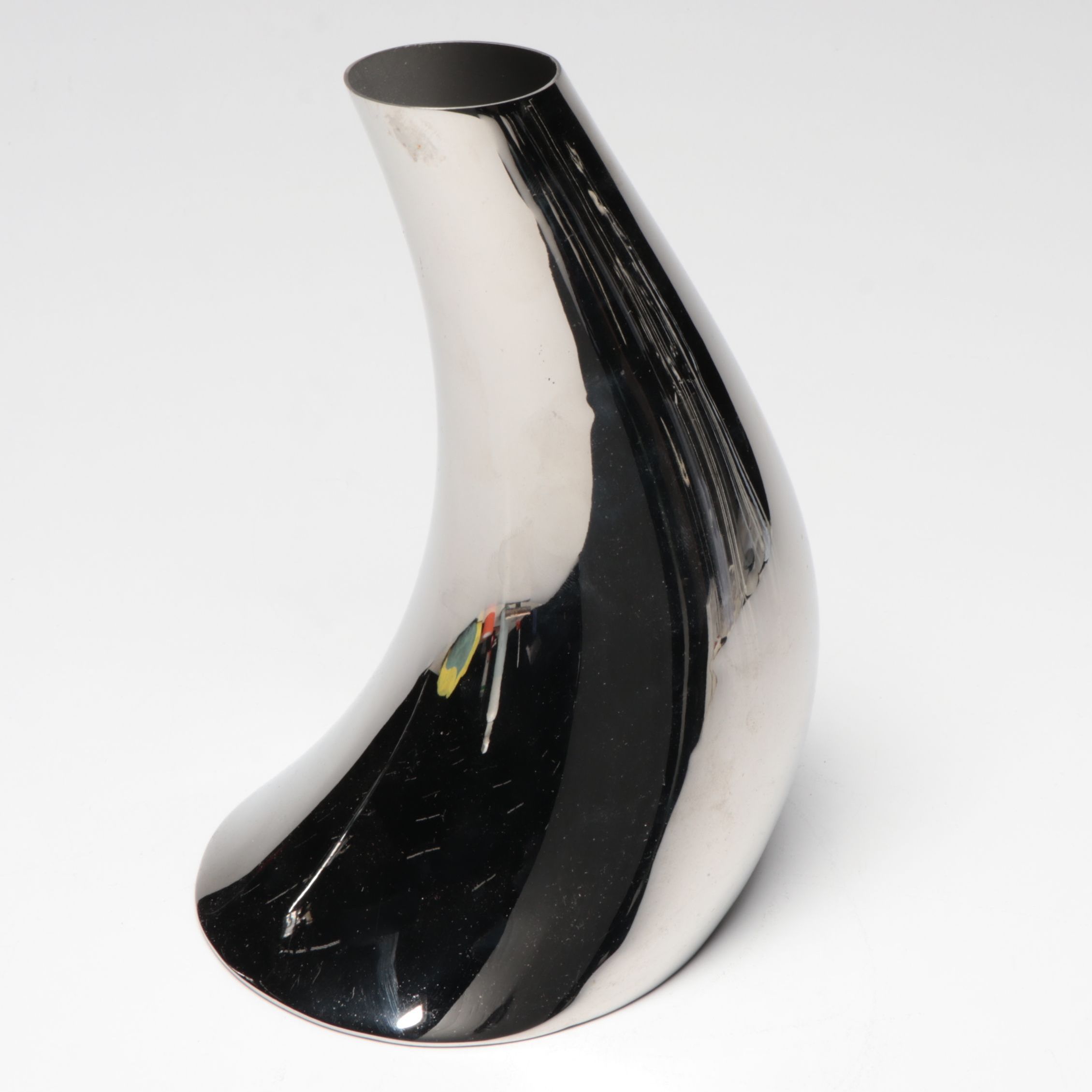 Georg Jensen Danish Modern Metal Vase