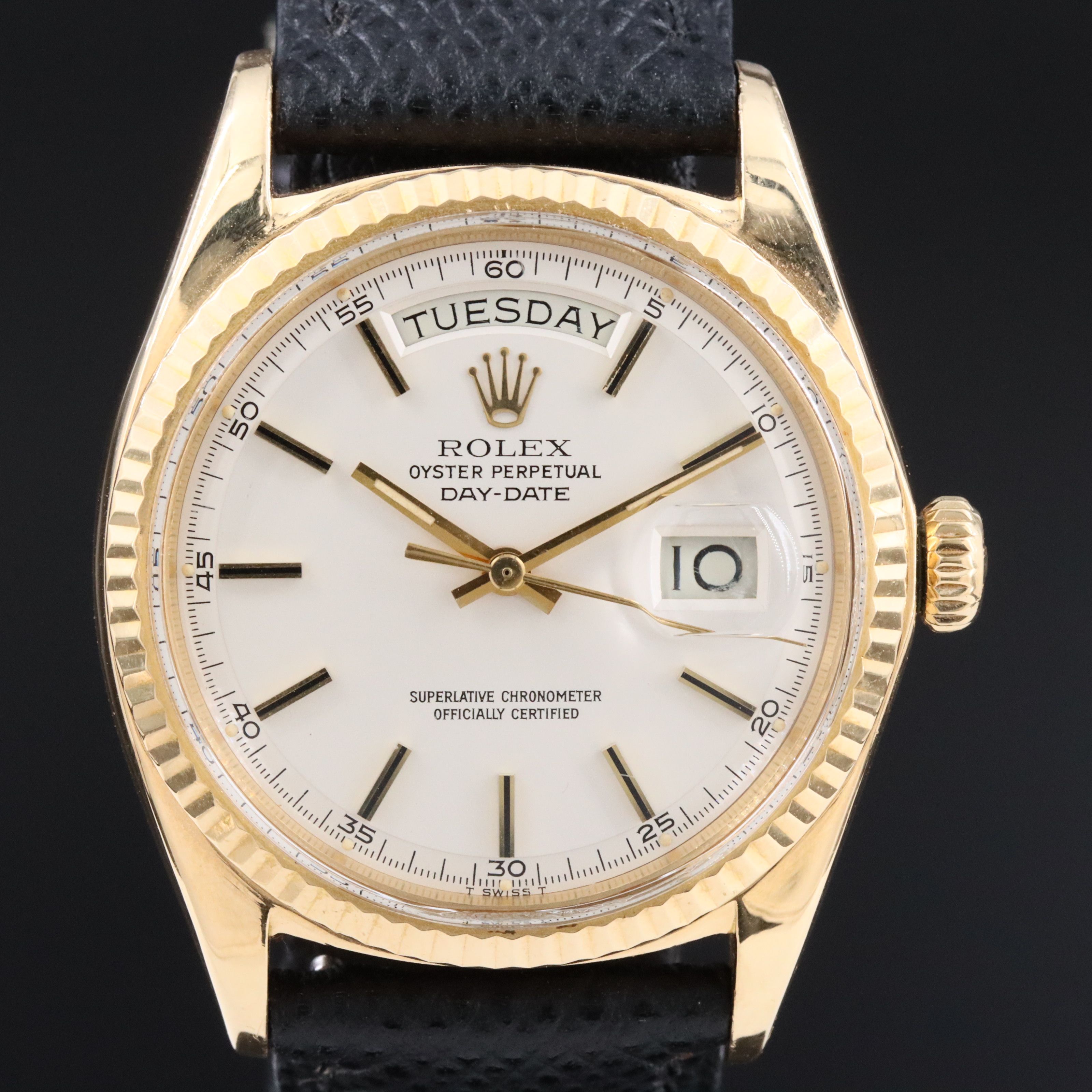 1968 Rolex Day - Date 18K Model 1803 Watch