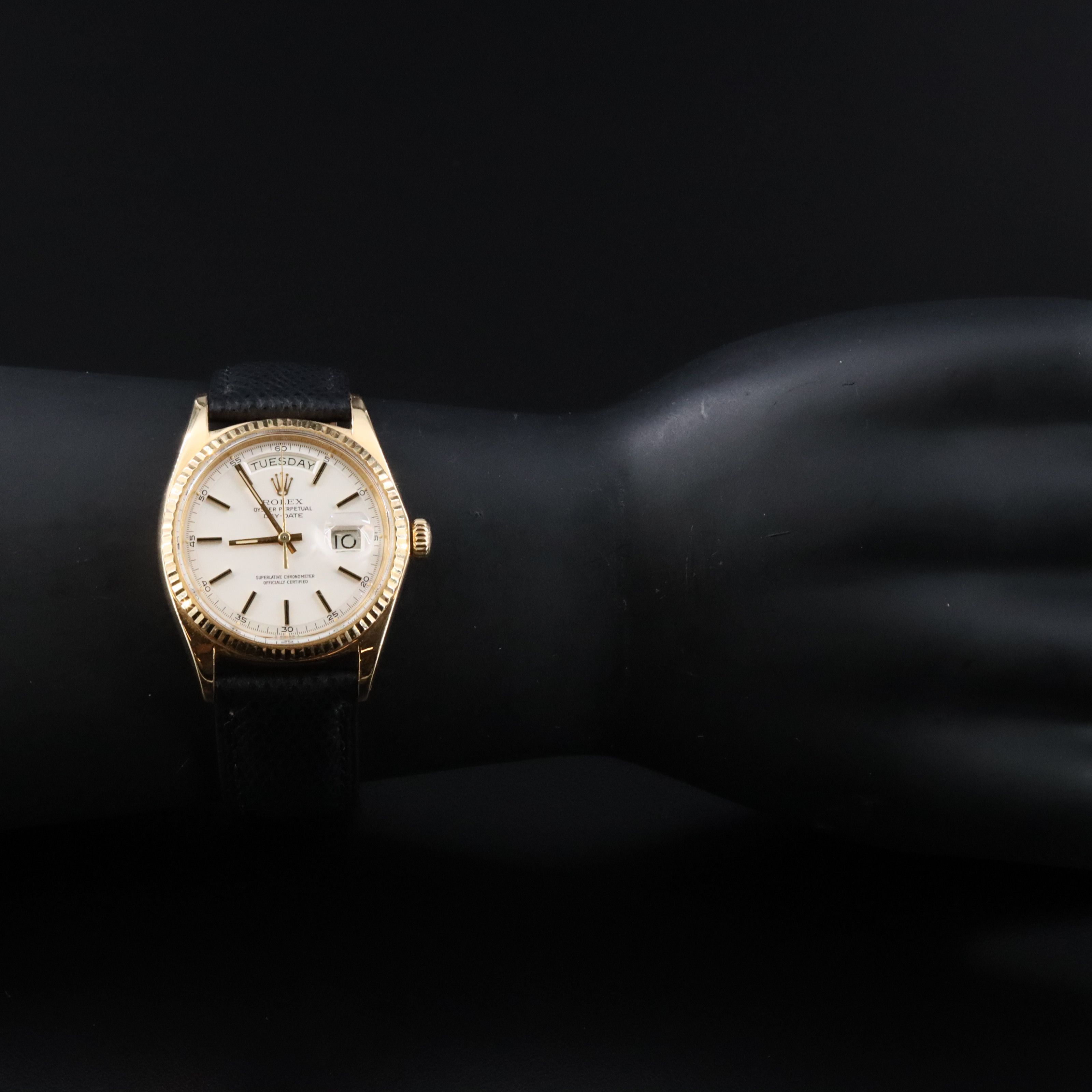 1968 Rolex Day - Date 18K Model 1803 Watch