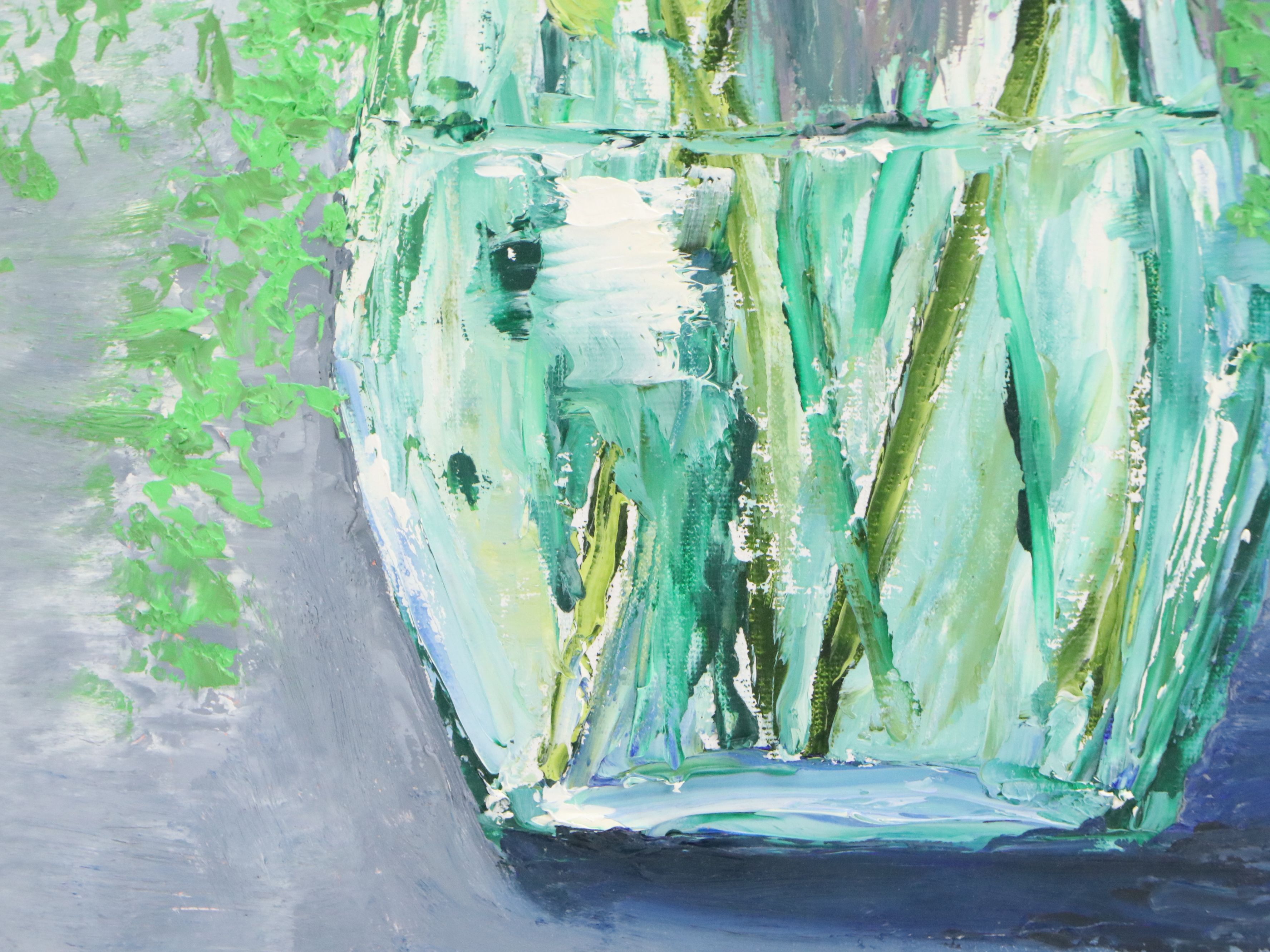 Whitney K. Hastings Floral Still Life Oil Painting, 2025