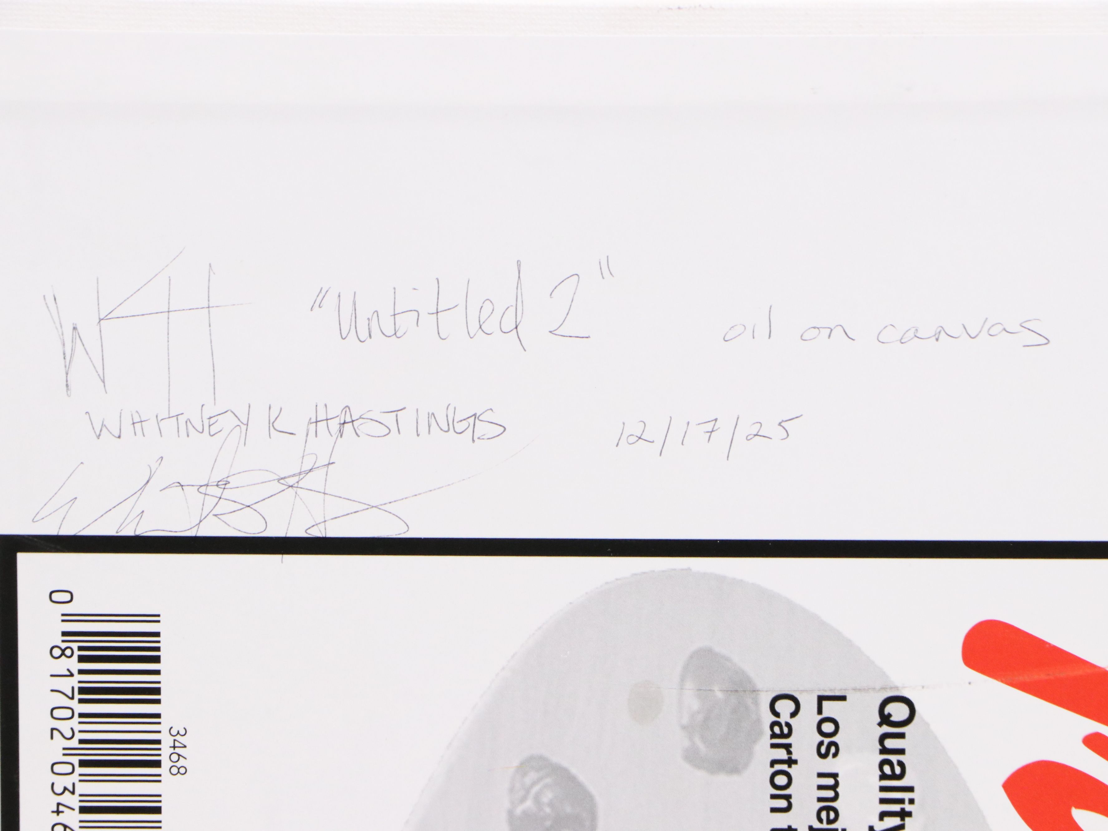 Whitney K. Hastings Floral Still Life Oil Painting, 2025