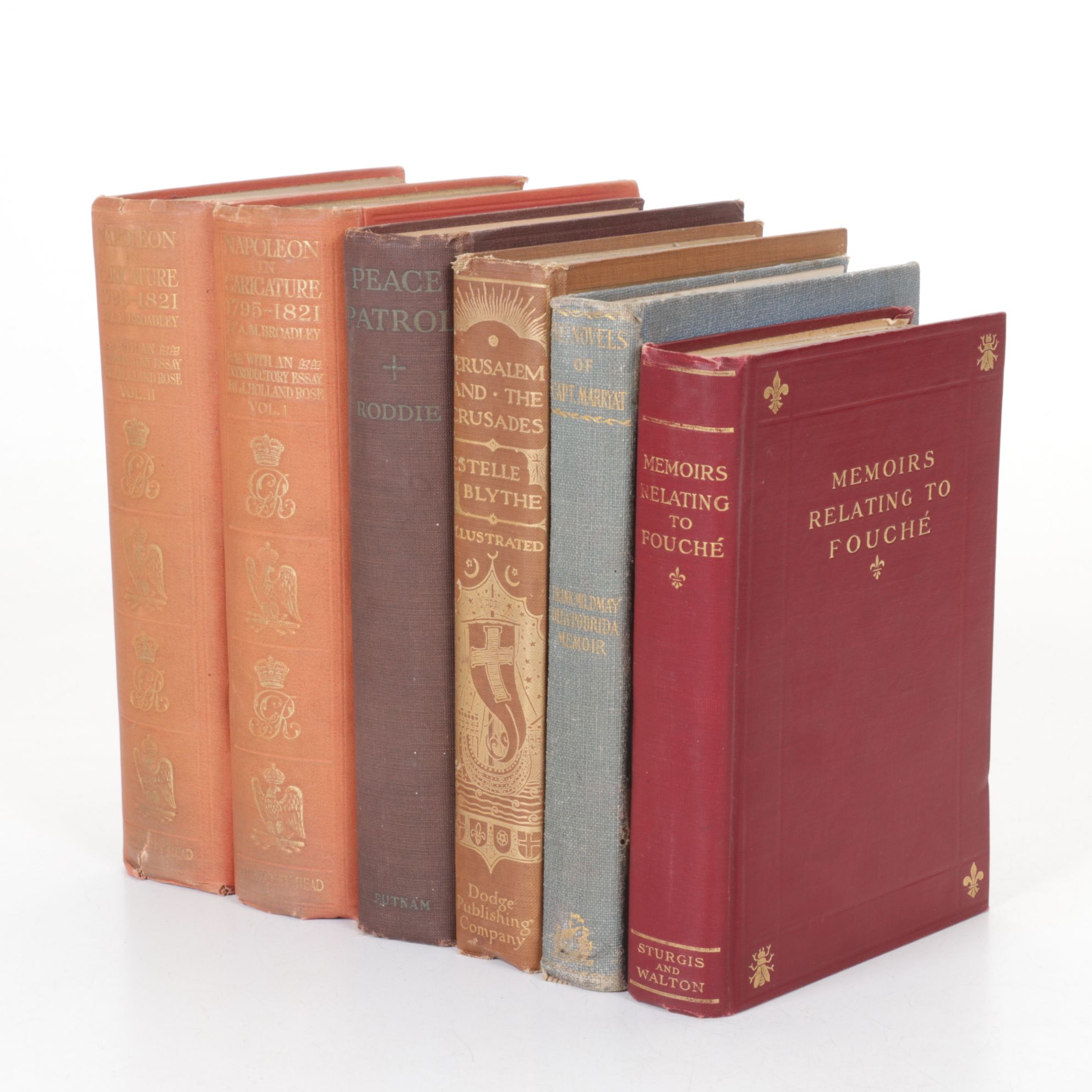 "Napoleon in Caricature" by A.M. Broadley and More History Books