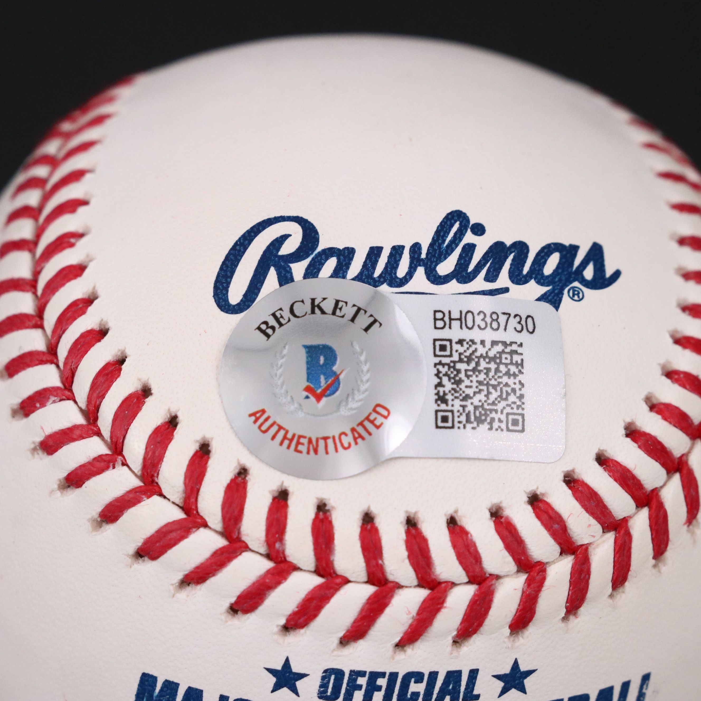 Elly De La Cruz Signed Rawlings Official Major League Baseball, Beckett