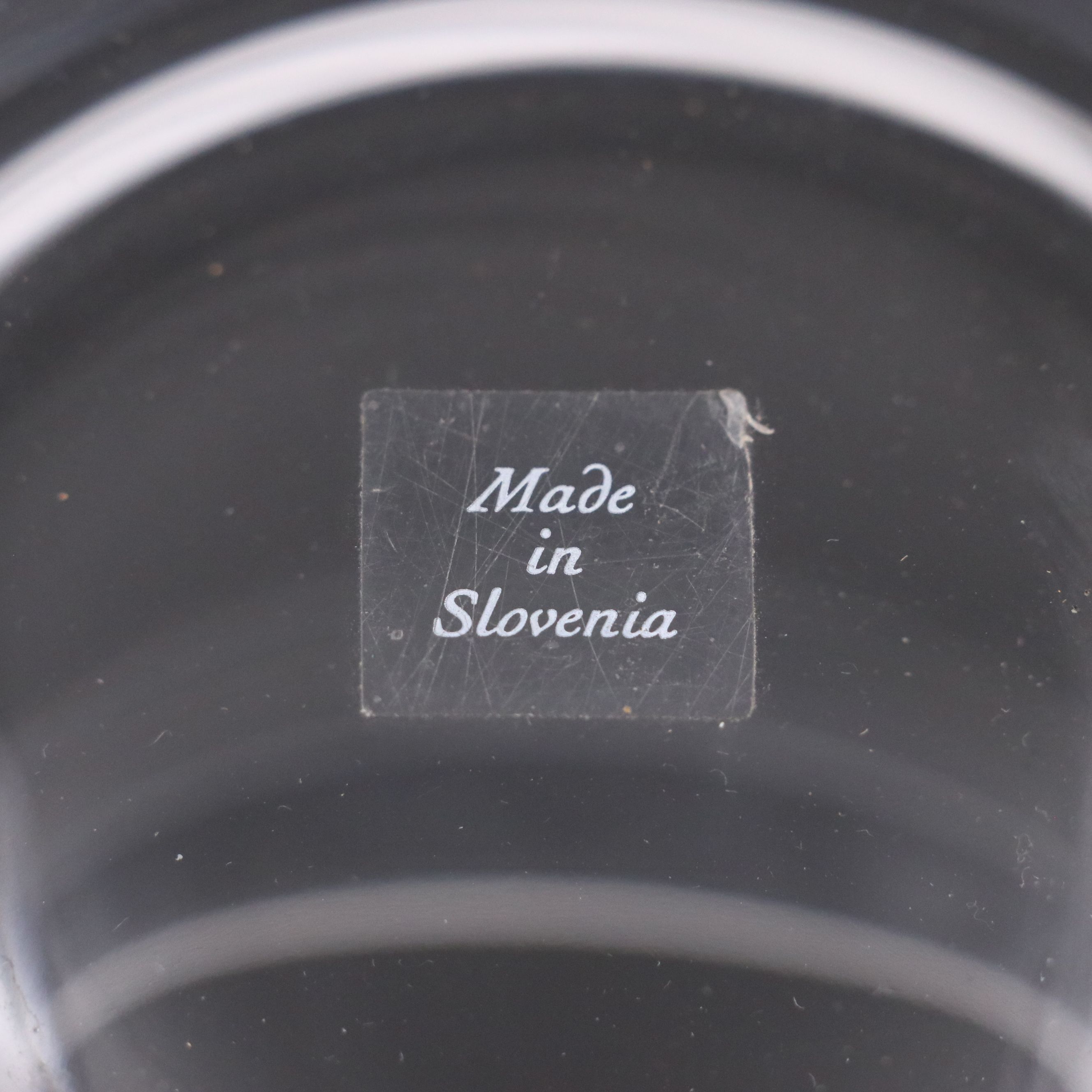 Christofle Slovenian Crystal Ice Bucket