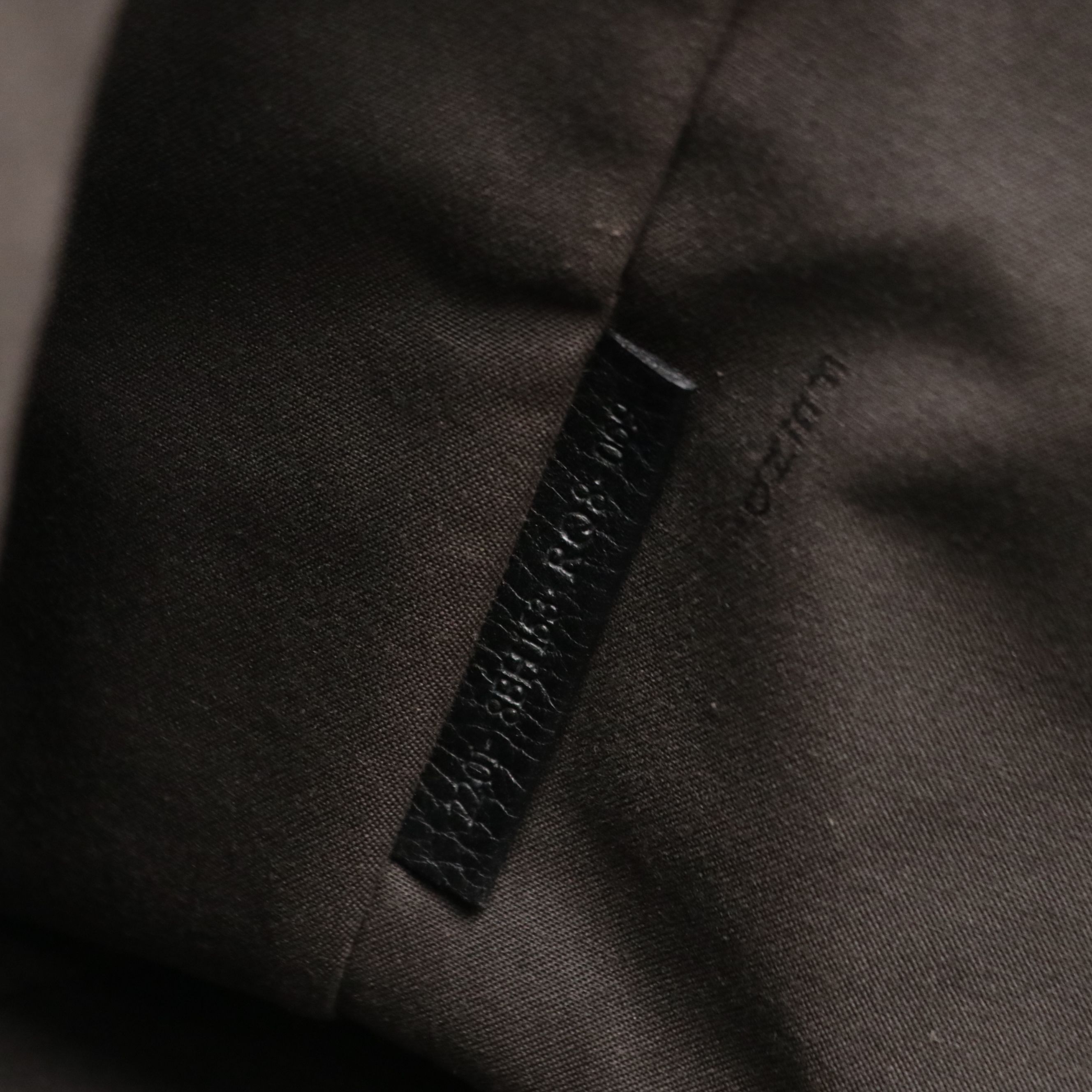 Fendi Tote Bag in Black Zucchino Canvas and Leather Trim