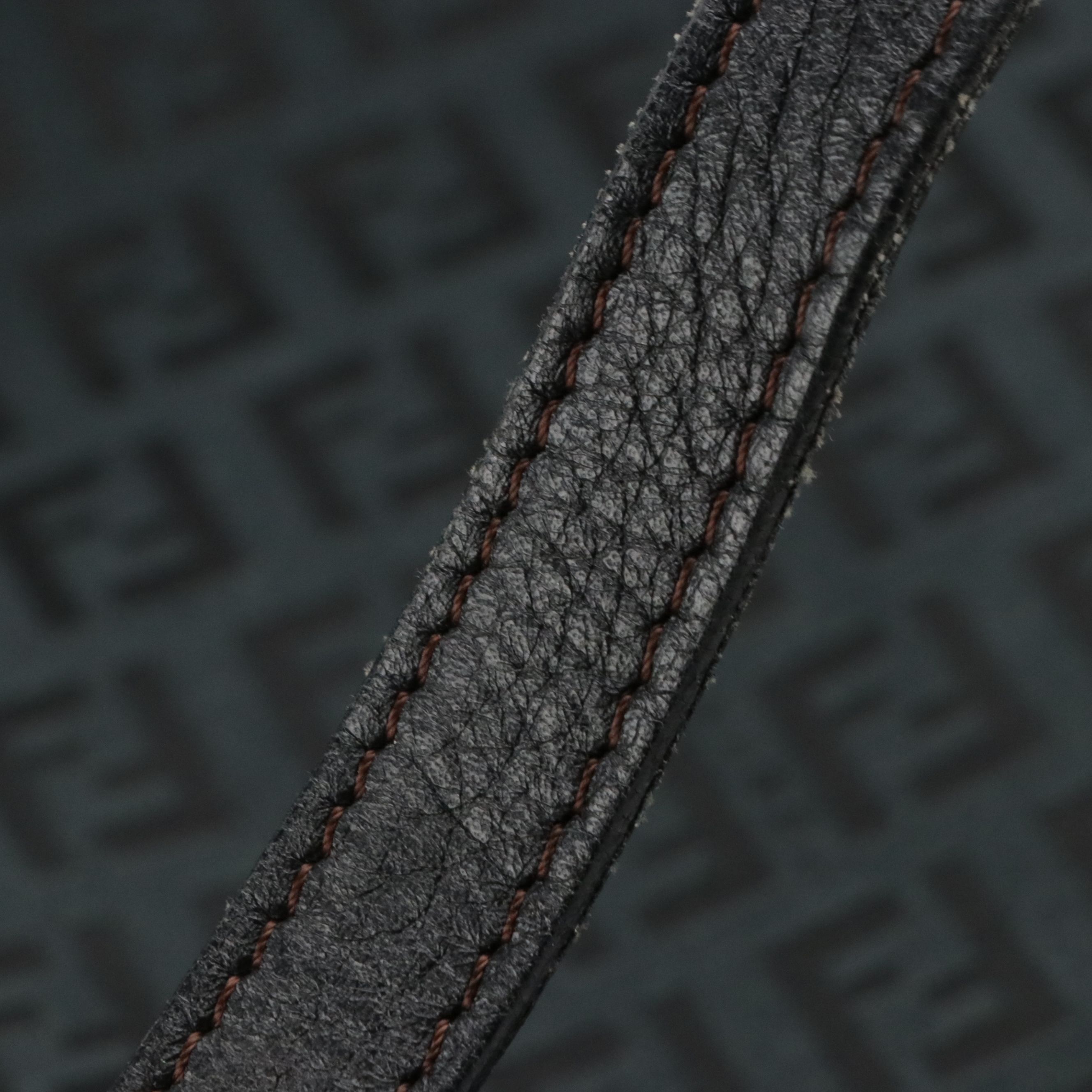 Fendi Tote Bag in Black Zucchino Canvas and Leather Trim