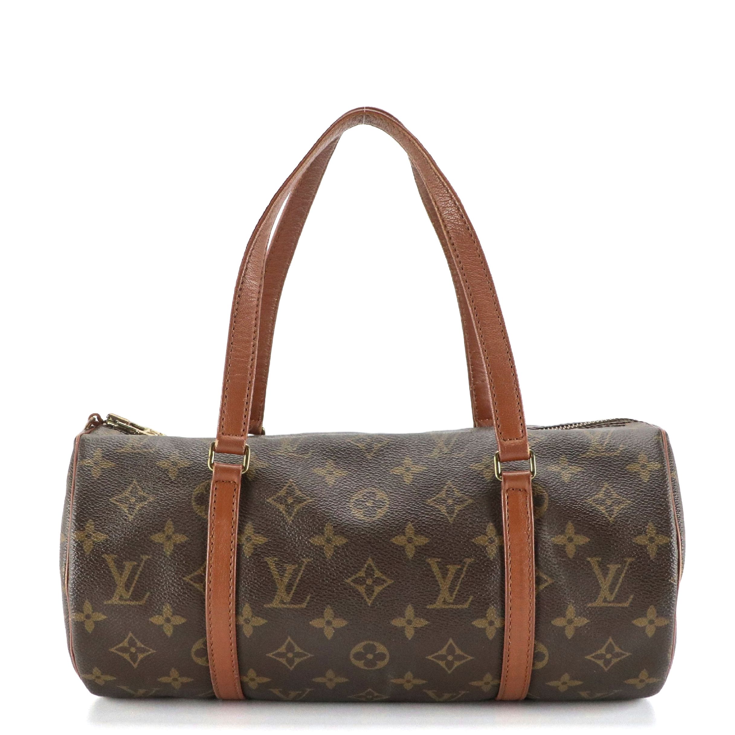 Louis Vuitton Papillon 30 Barrel Bag in Monogram Canvas and Leather Trim