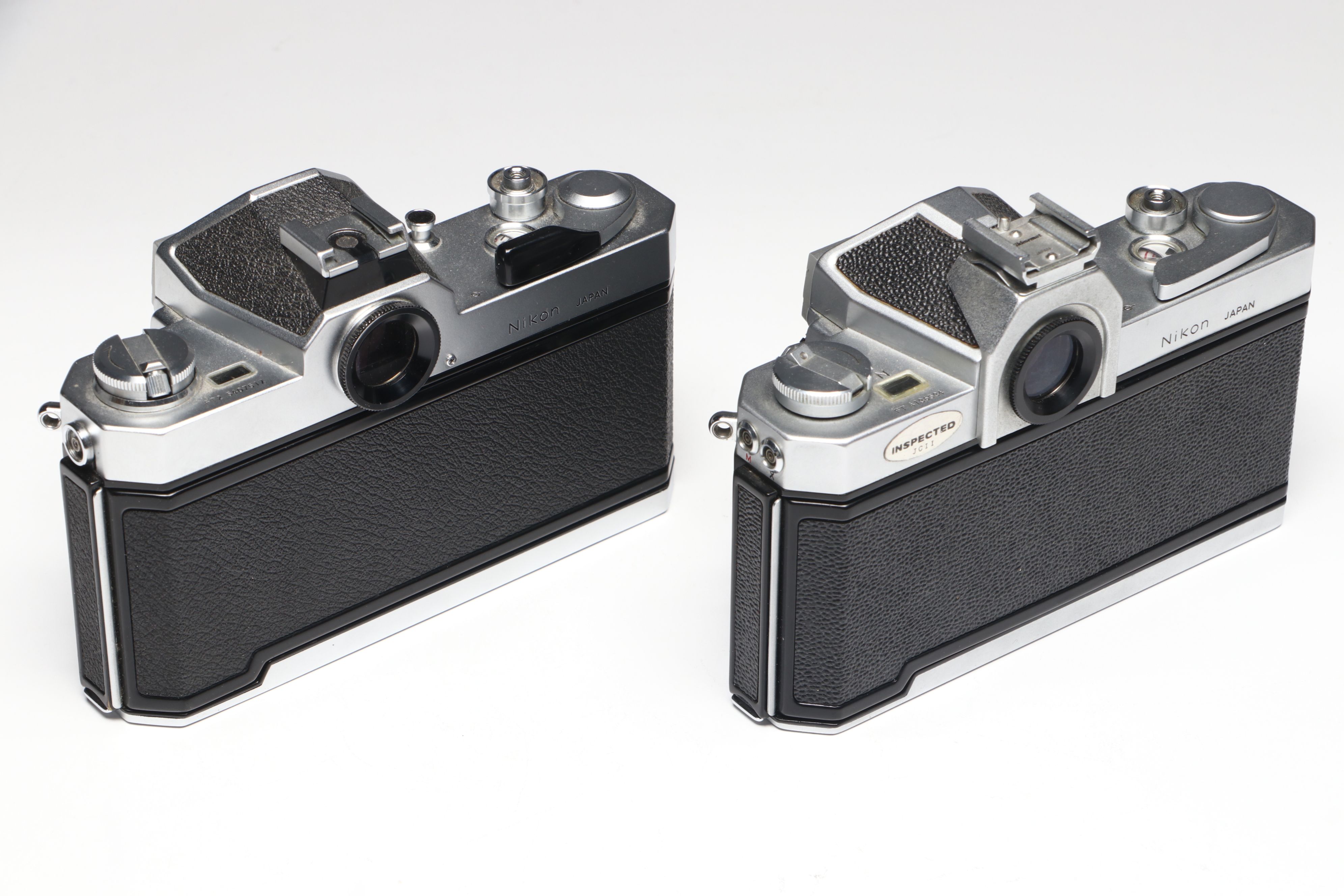 Collection of 4 Nikon Nikkormat, Nikomat 35mm Camera Bodies