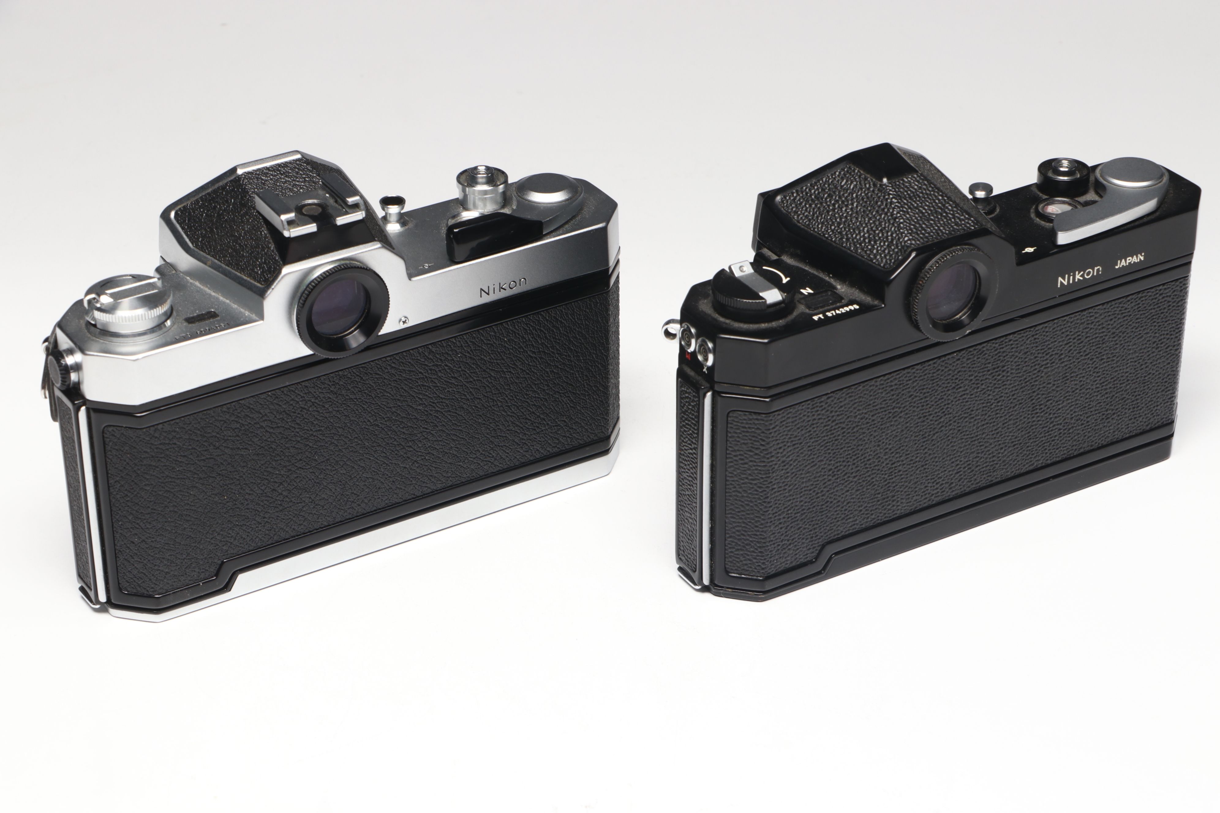 Collection of 4 Nikon Nikkormat, Nikomat 35mm Camera Bodies