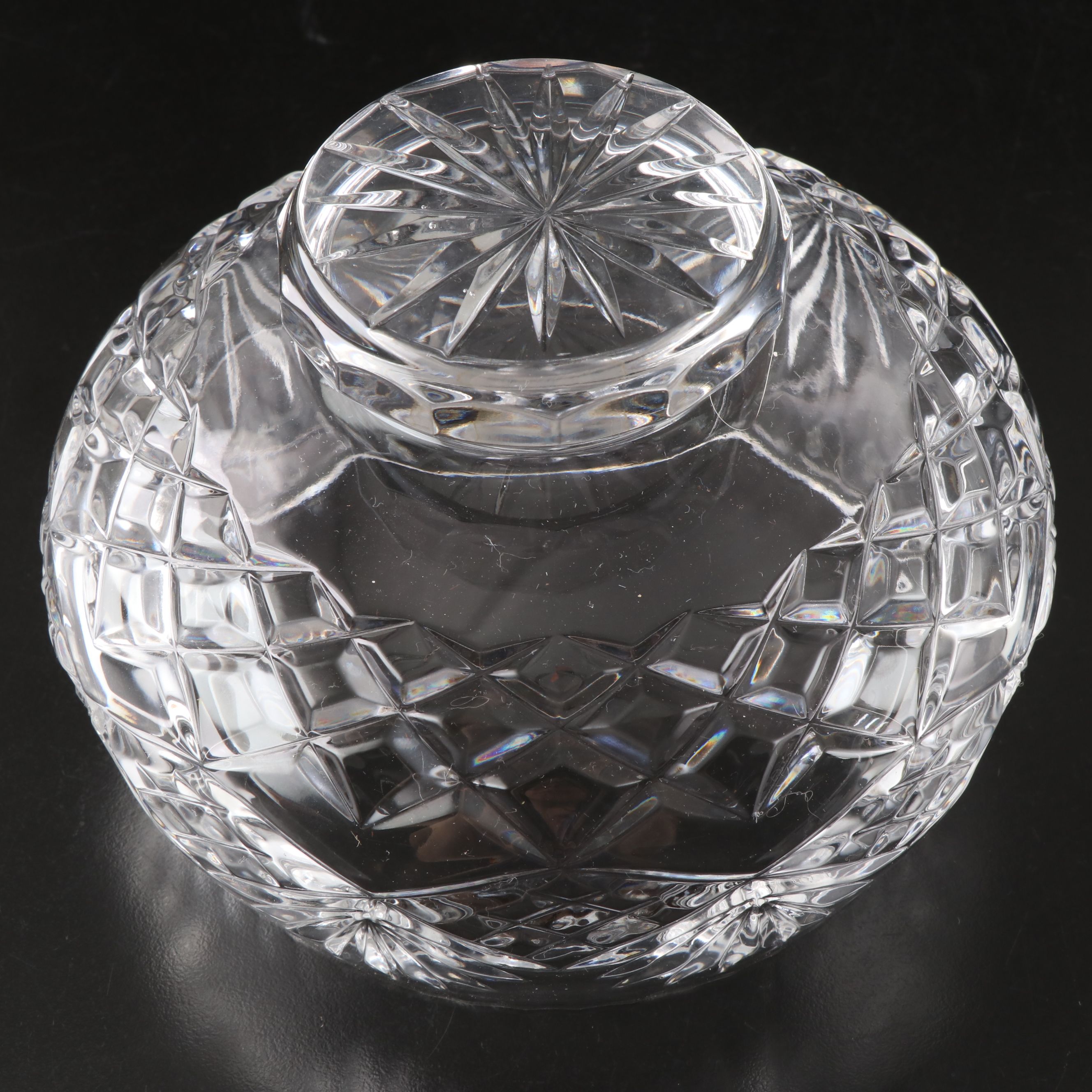 Tulip Cup Candlestick Pair with More Pressed Glassware