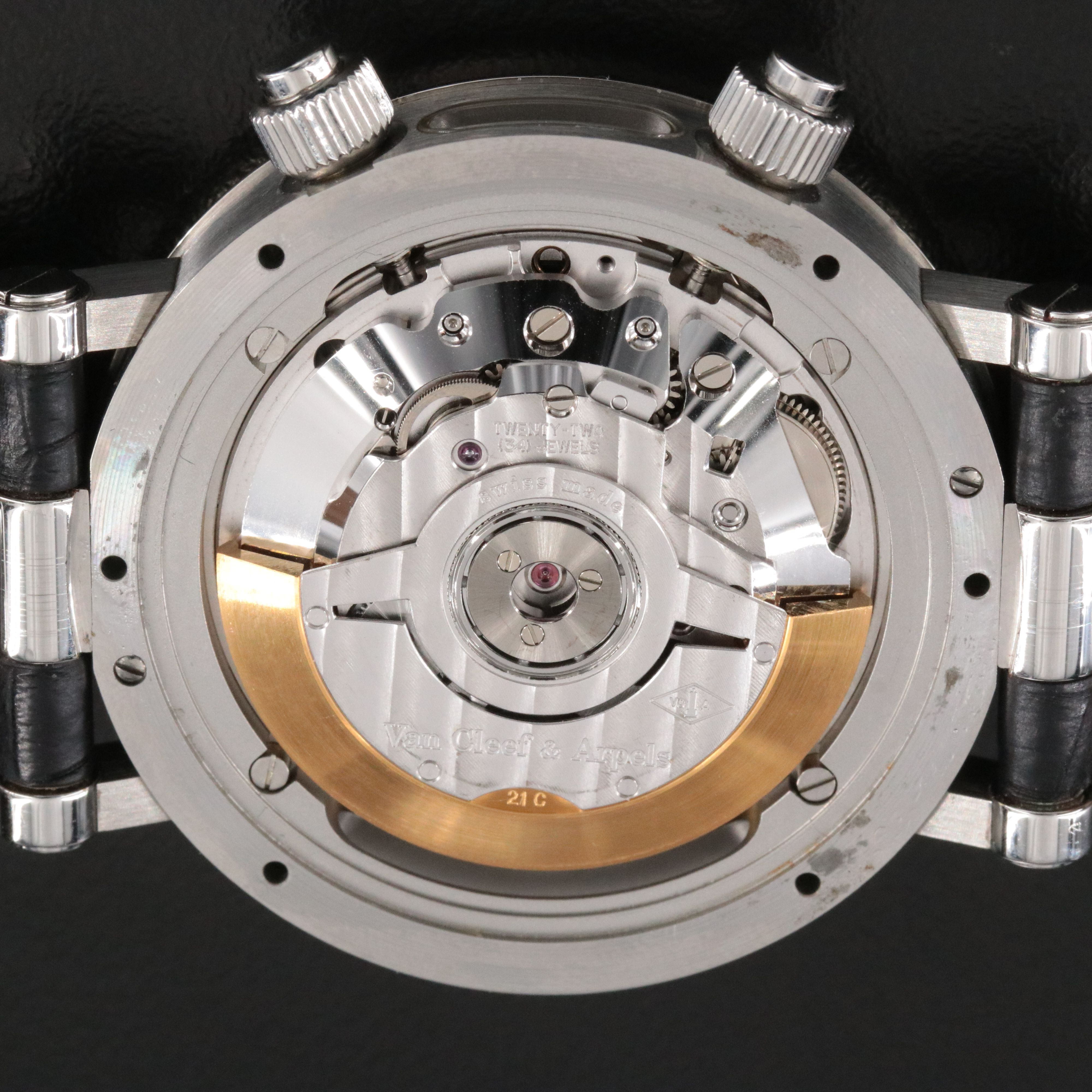 Van Cleef & Arpels Monsieur Arpels Réveil GMT HH74 Watch