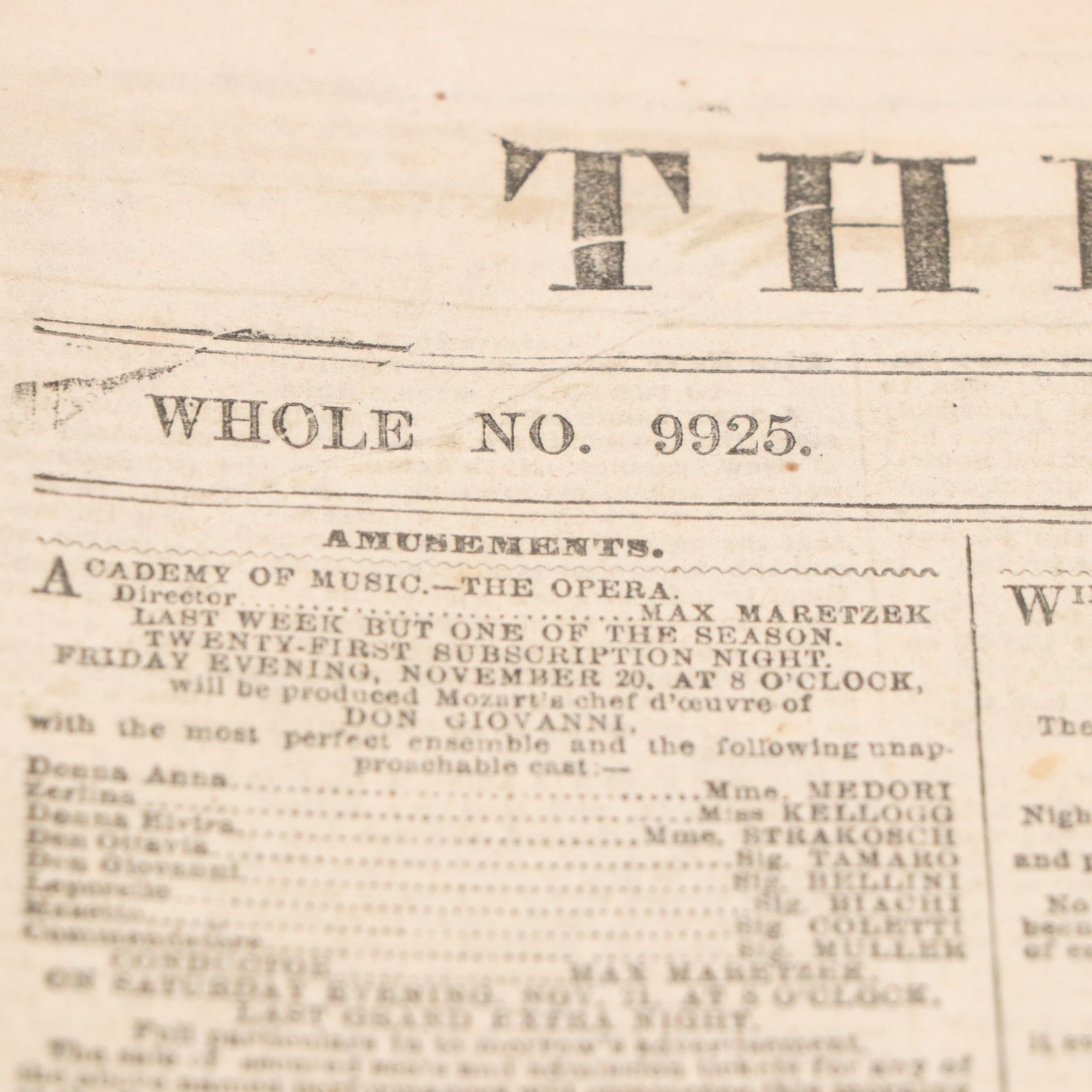 Collection of "The New York Herald" Newspaper, Mid-19th Century