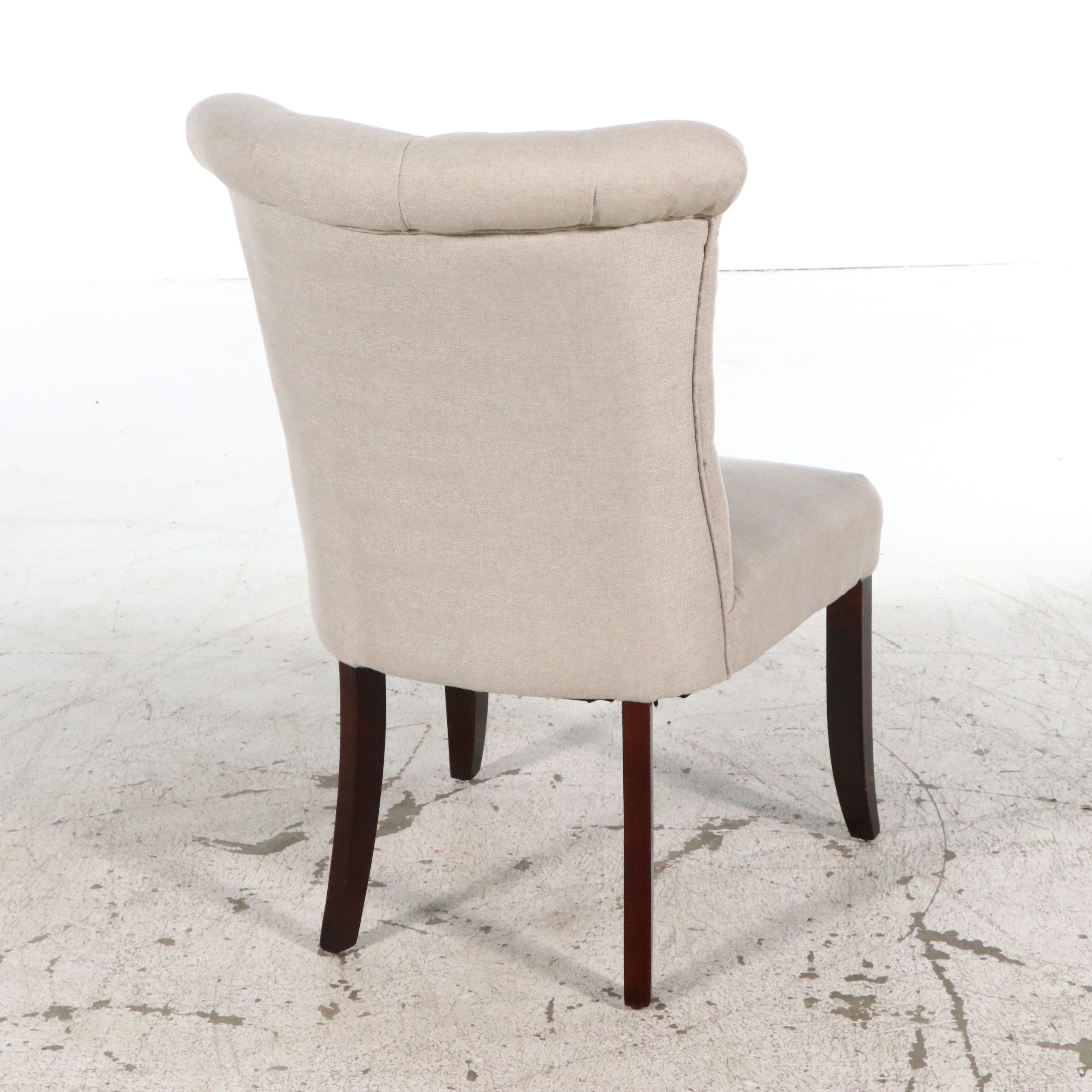 Pier 1 Imports "Mason" Tufted Parsons Chair, Early 21st Century