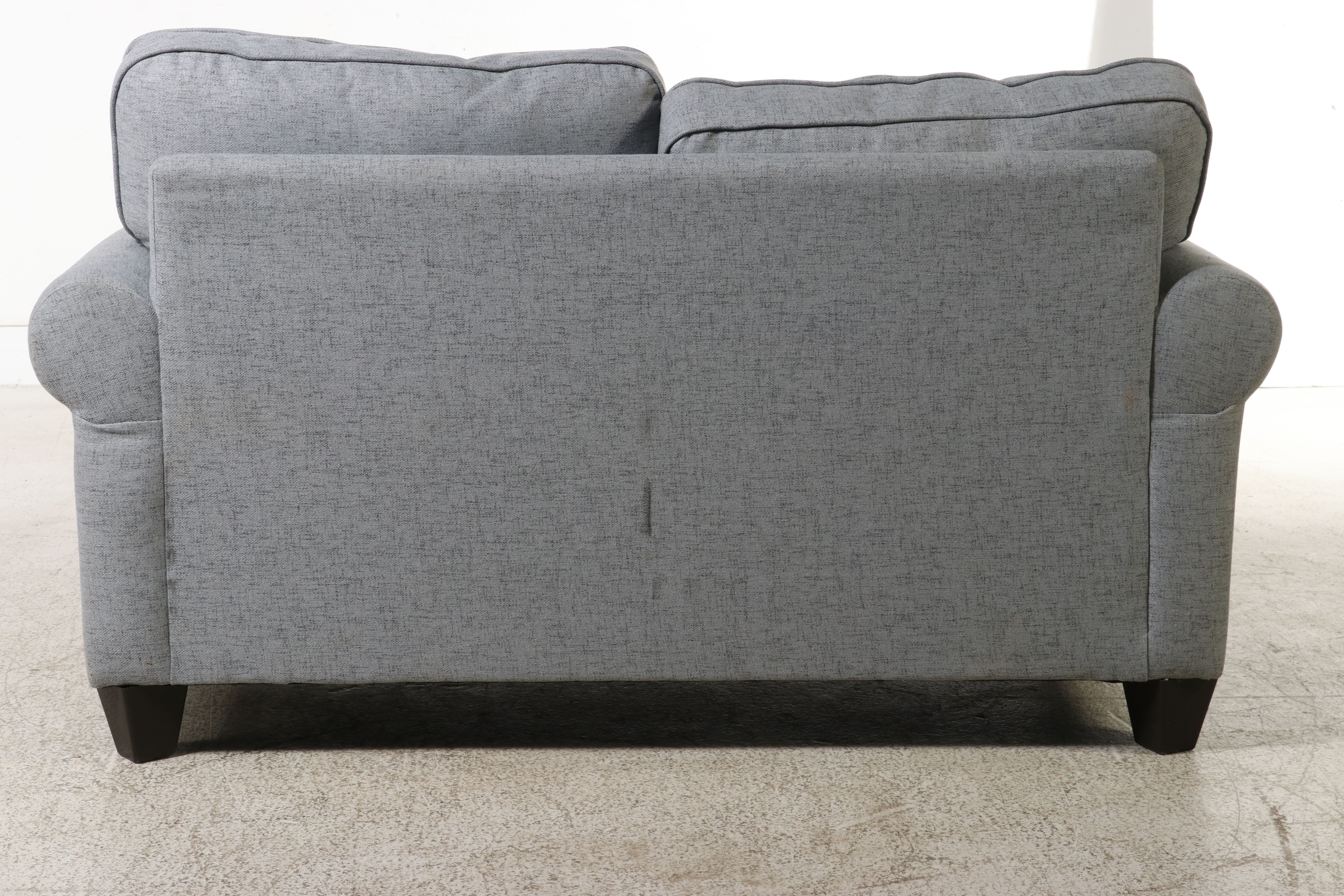 Wood House Upholstery Modern Traditional Loveseat