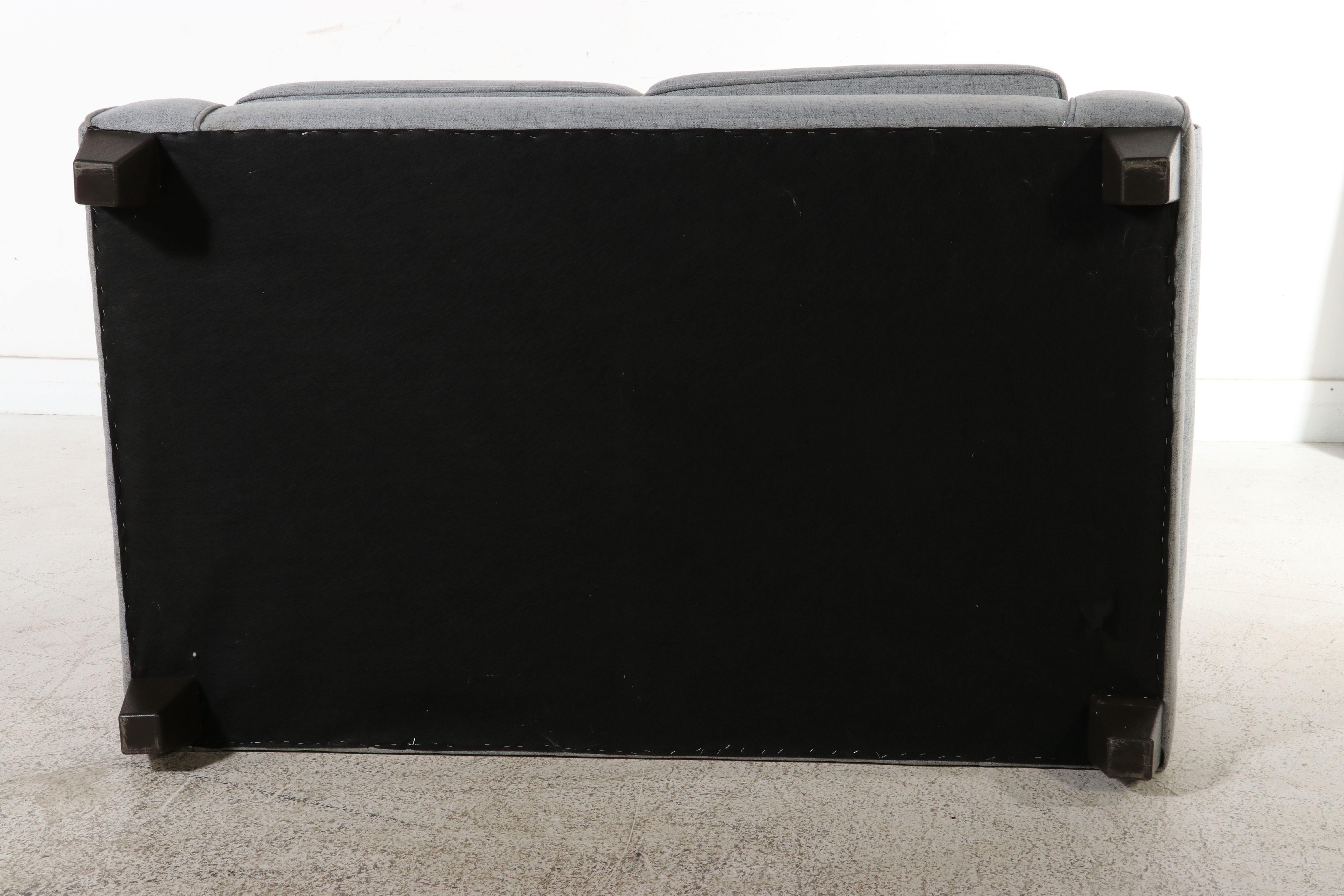 Wood House Upholstery Modern Traditional Loveseat