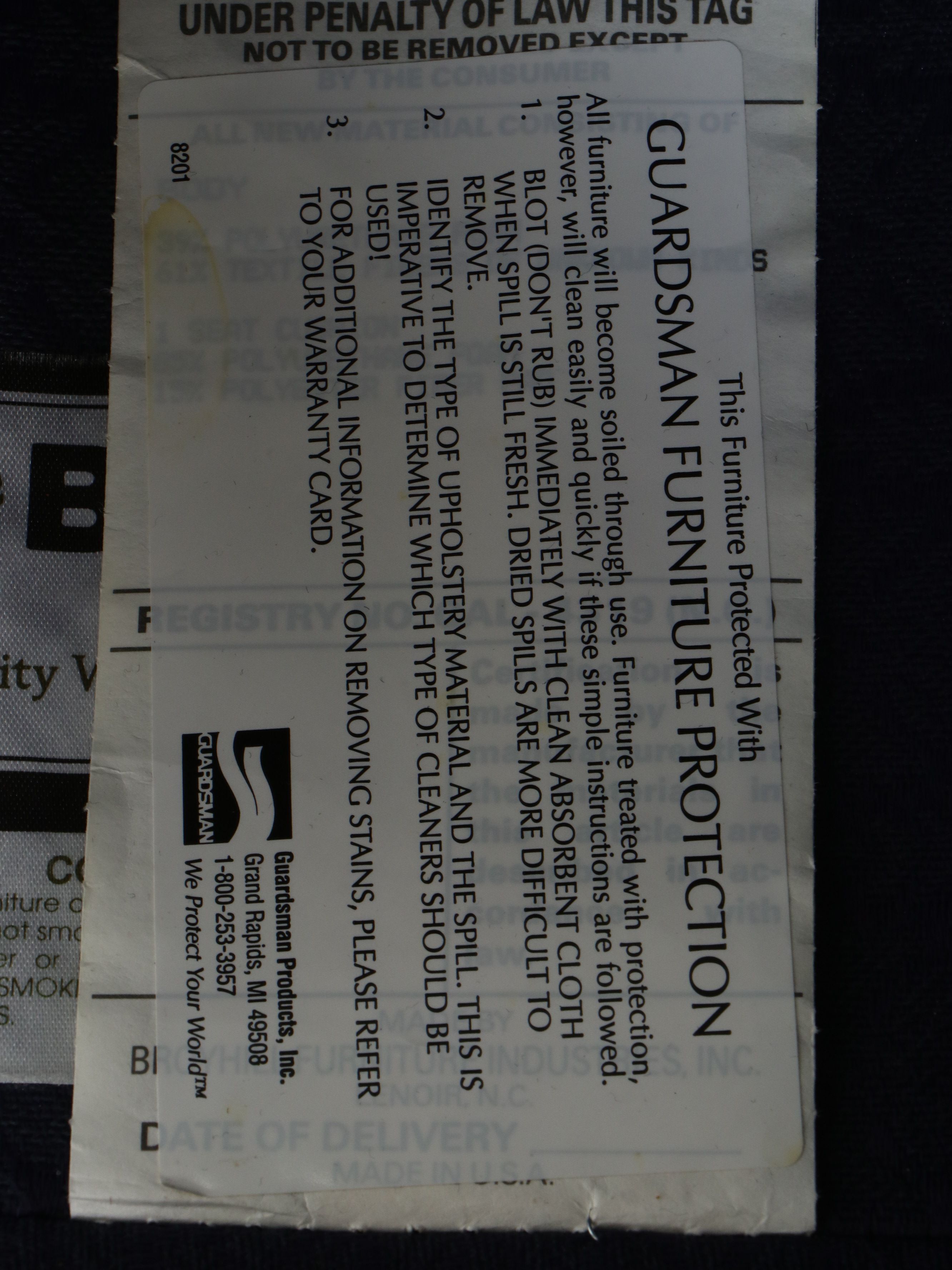 Pair of Broyhill Queen Anne Style Wingback Armchairs, Late 20th Century