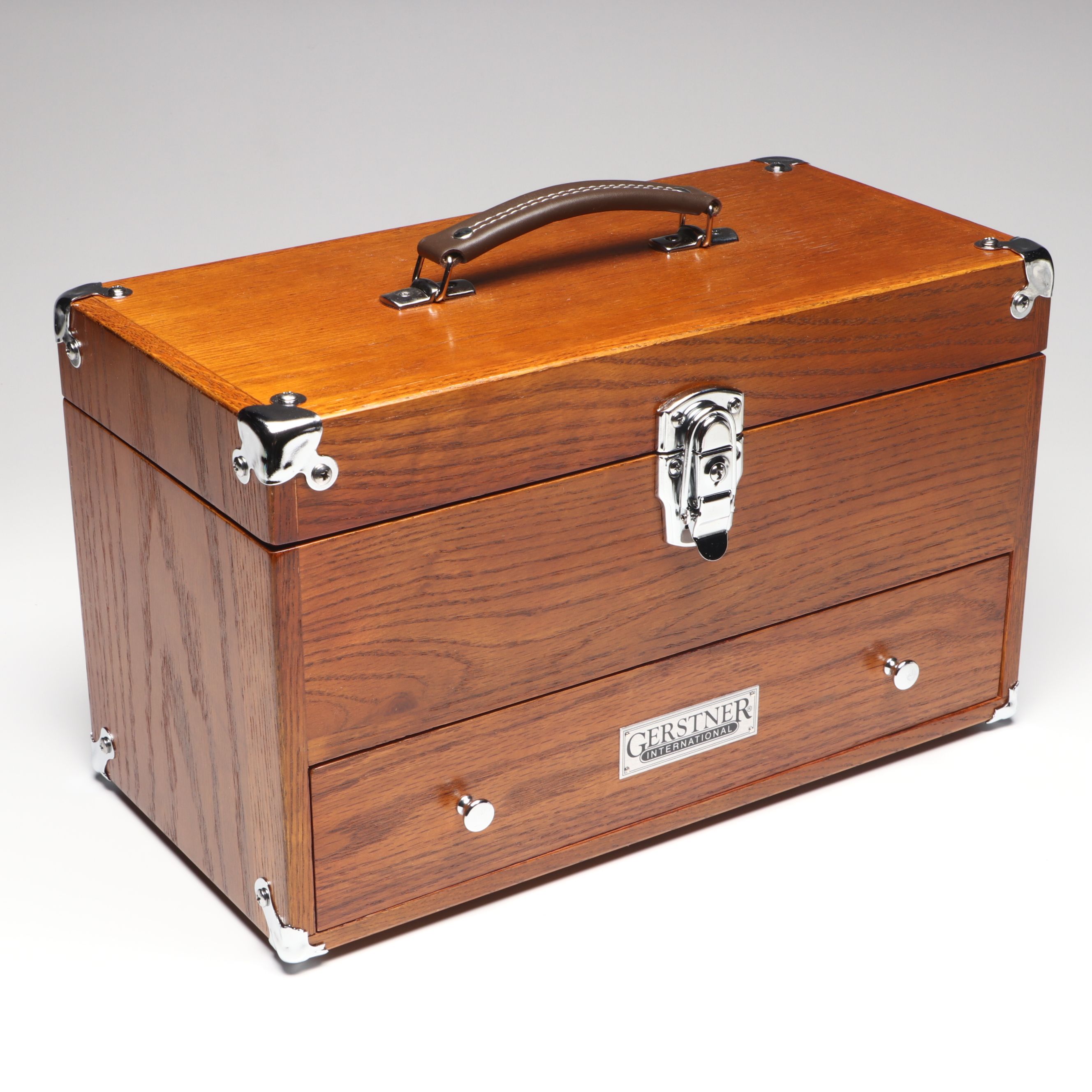 Gerstner International Wooden Tool Box