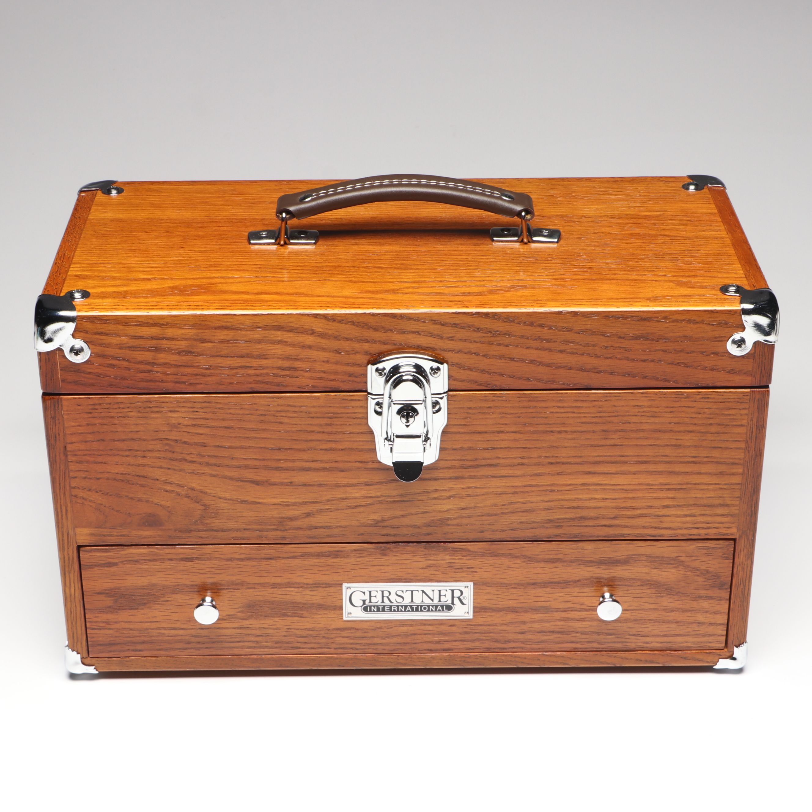 Gerstner International Wooden Tool Box