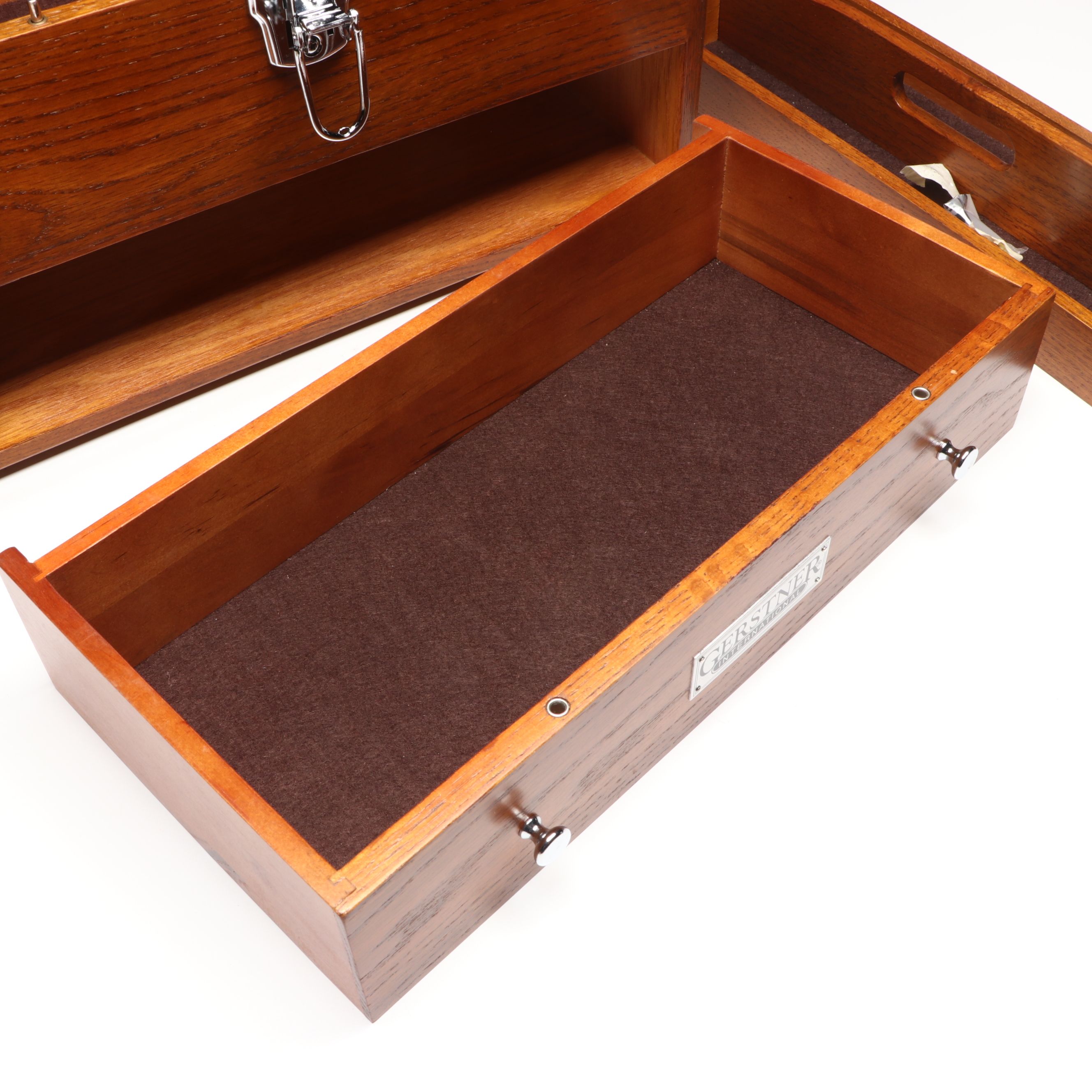 Gerstner International Wooden Tool Box