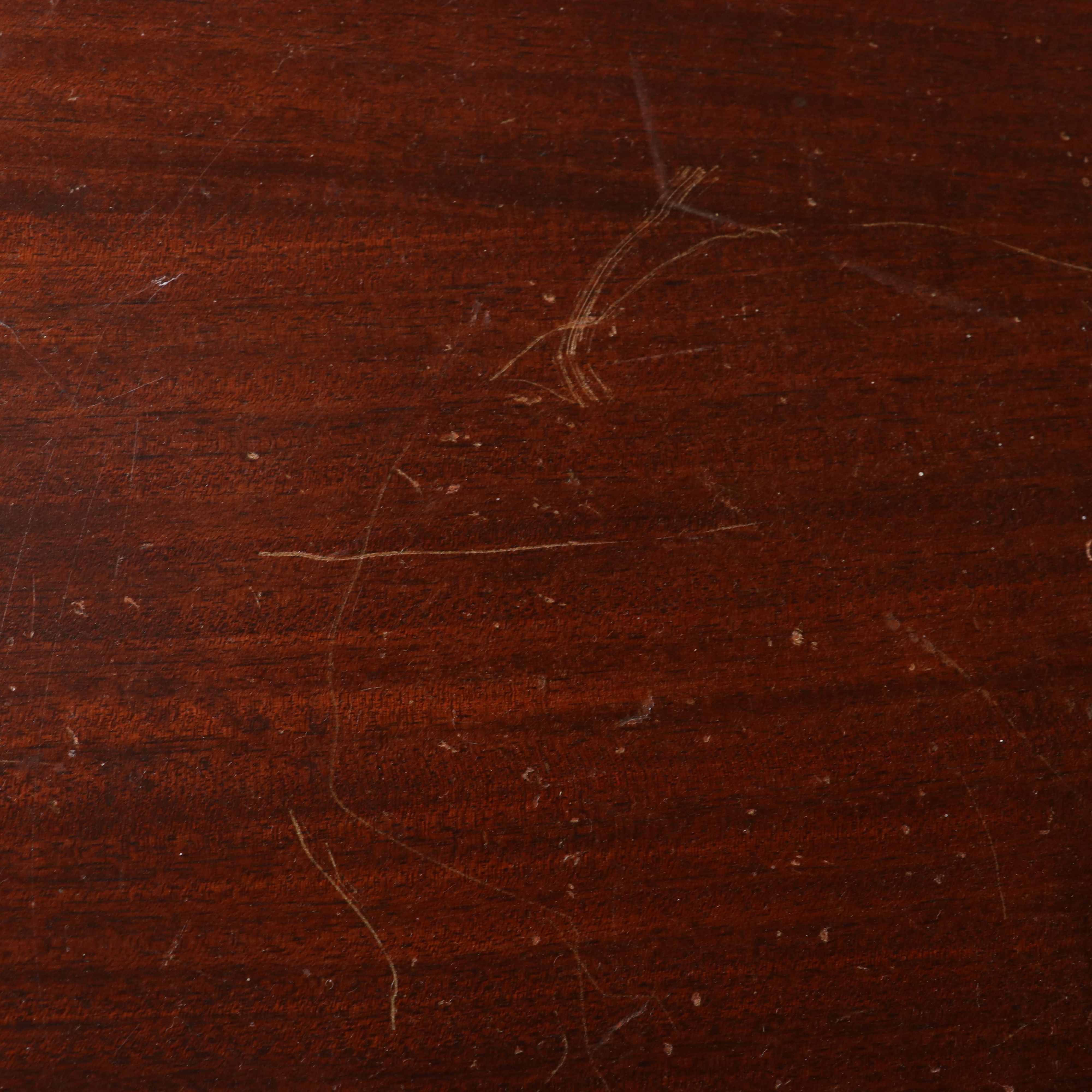 Chippendale Style Mahogany Pie Crust Pedestal Table, Late 19th/Early 20th C.