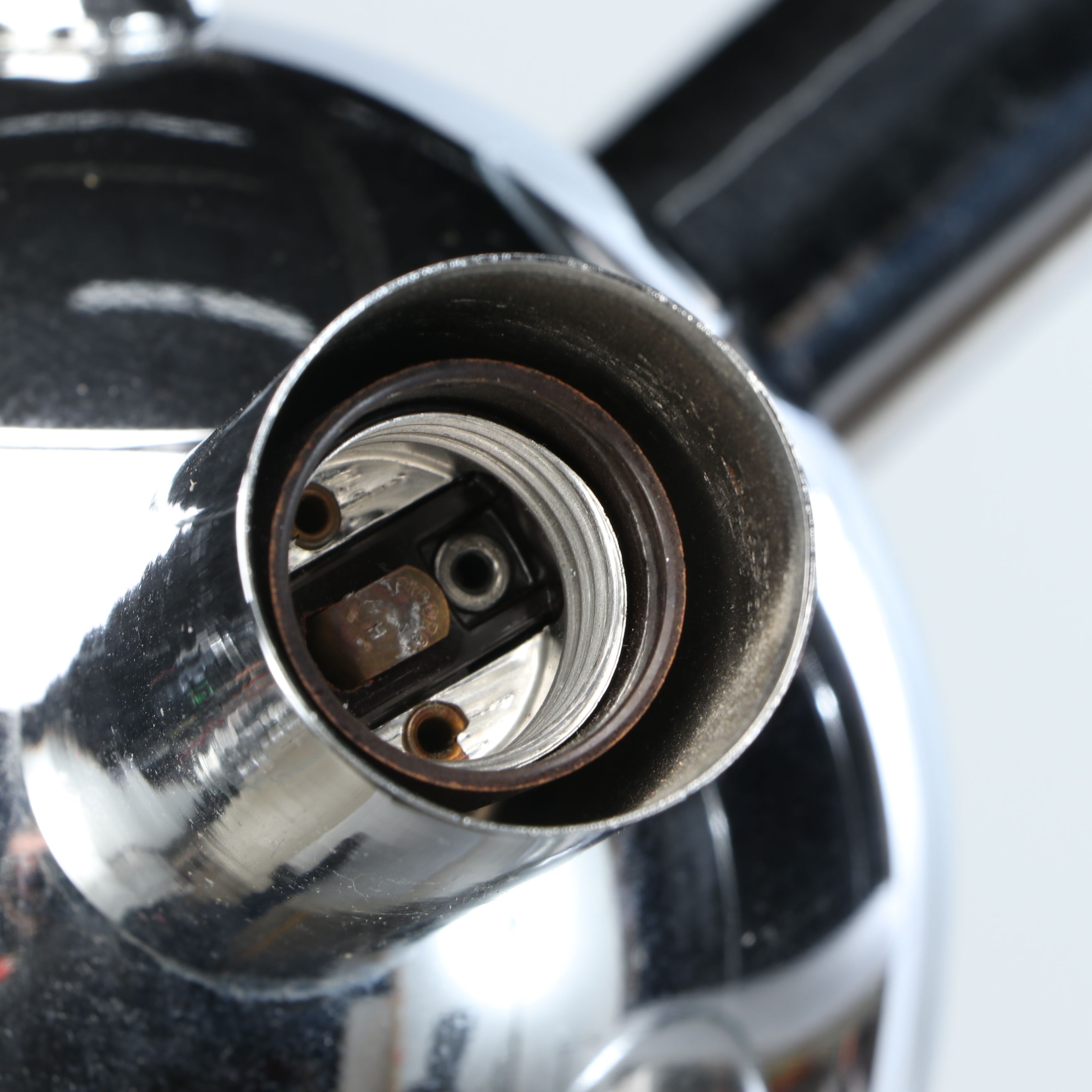 Italian Modern Style Chrome Sputnik Floor Lamp, Vintage