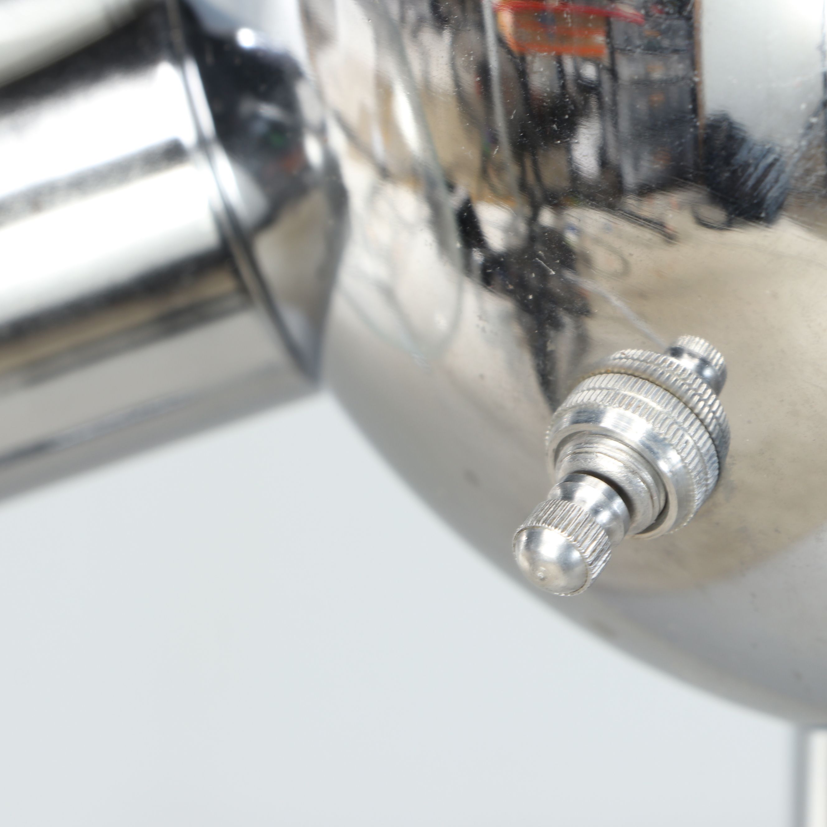 Italian Modern Style Chrome Sputnik Floor Lamp, Vintage