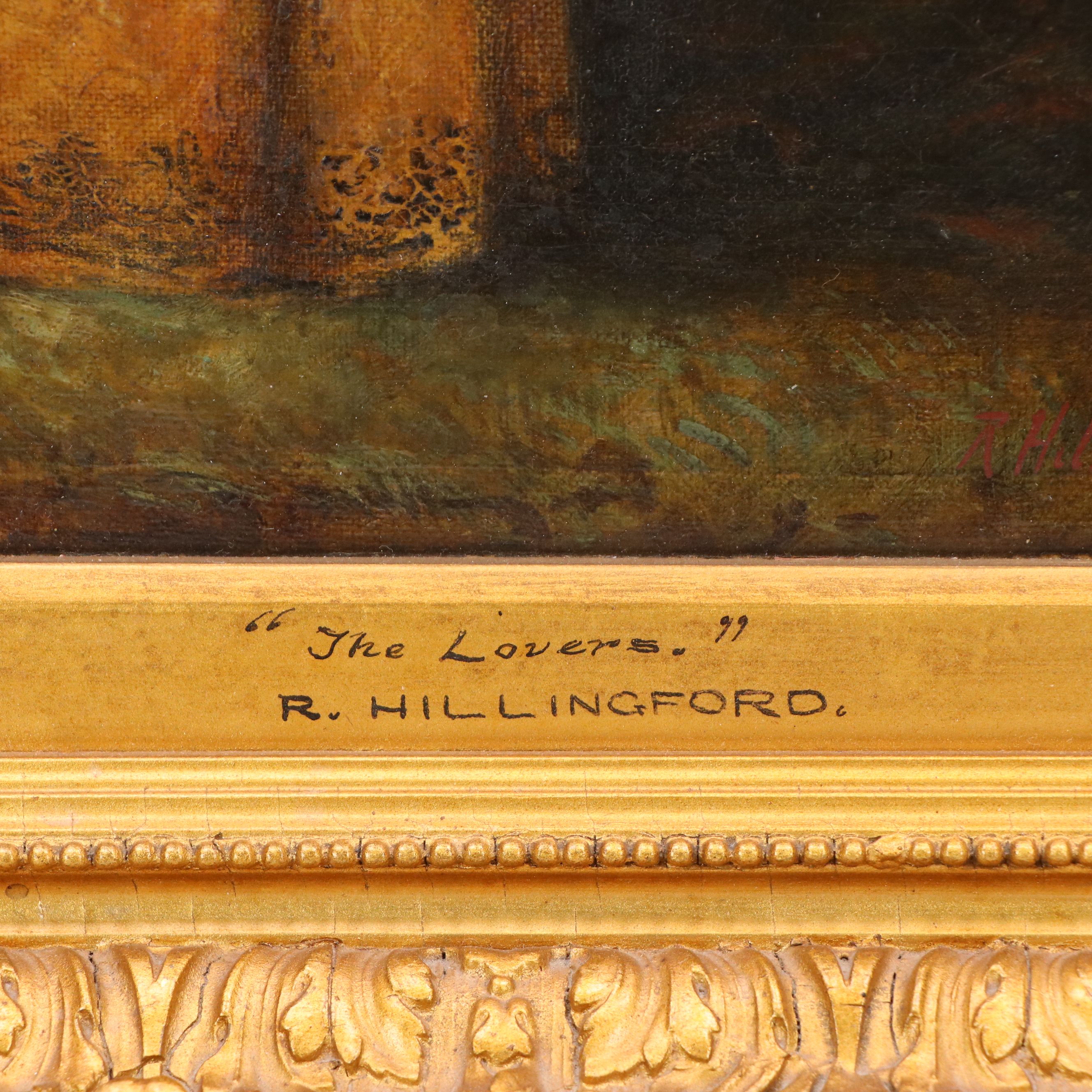 After William Powell Frith Oil Painting "The Bride of Lammermoor"