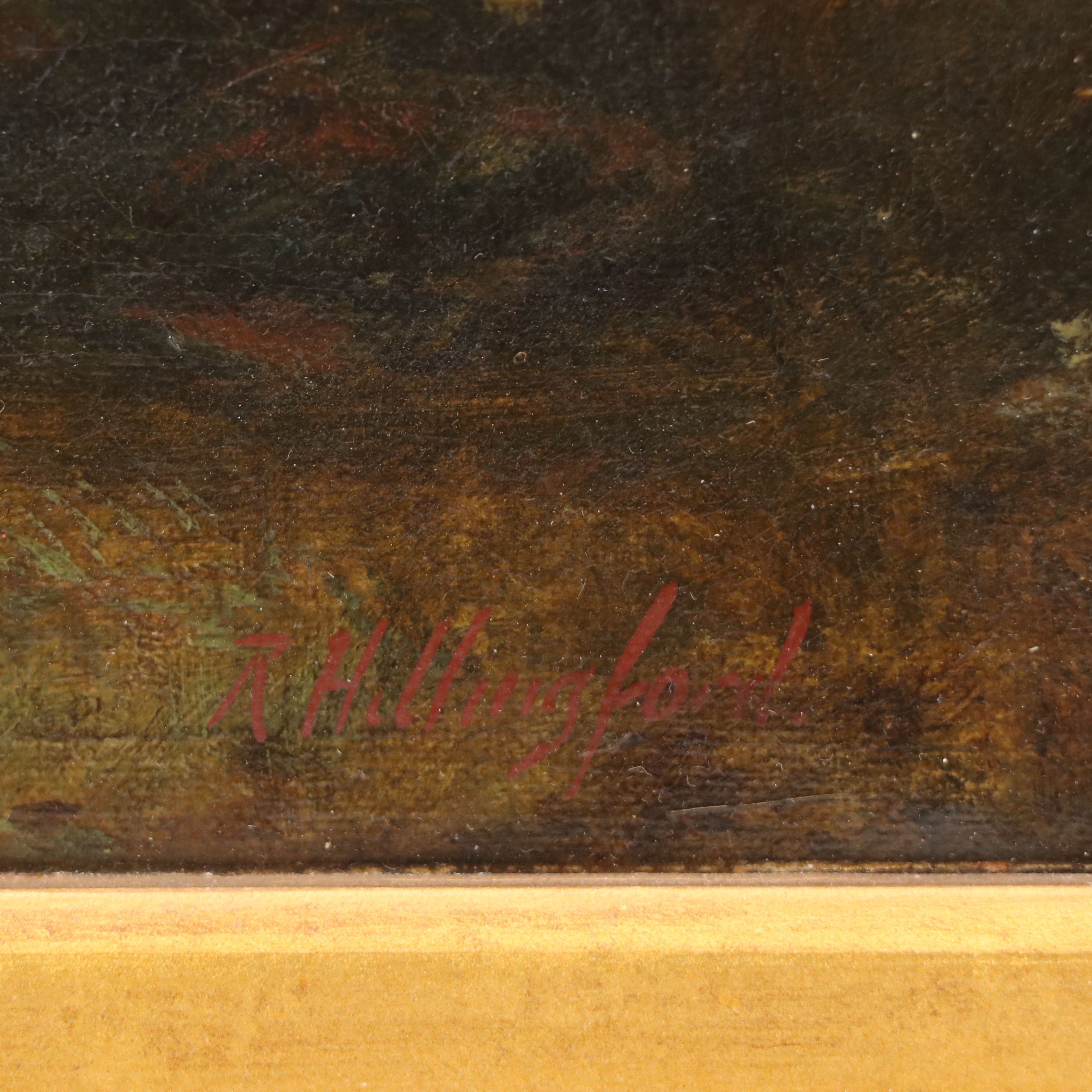 After William Powell Frith Oil Painting "The Bride of Lammermoor"