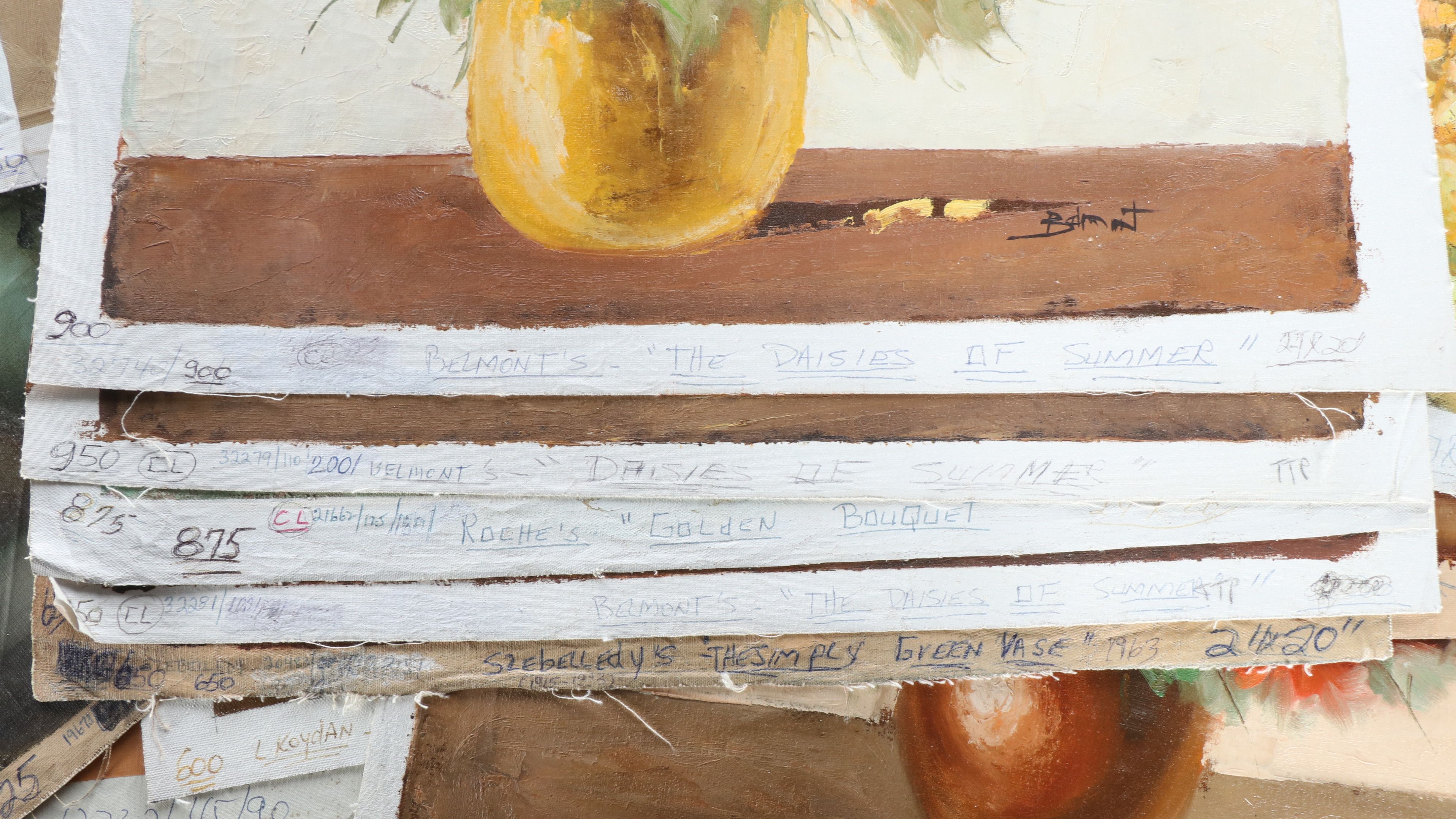 Uncommon Finds: Floral Exuberance in Paintings on Canvas