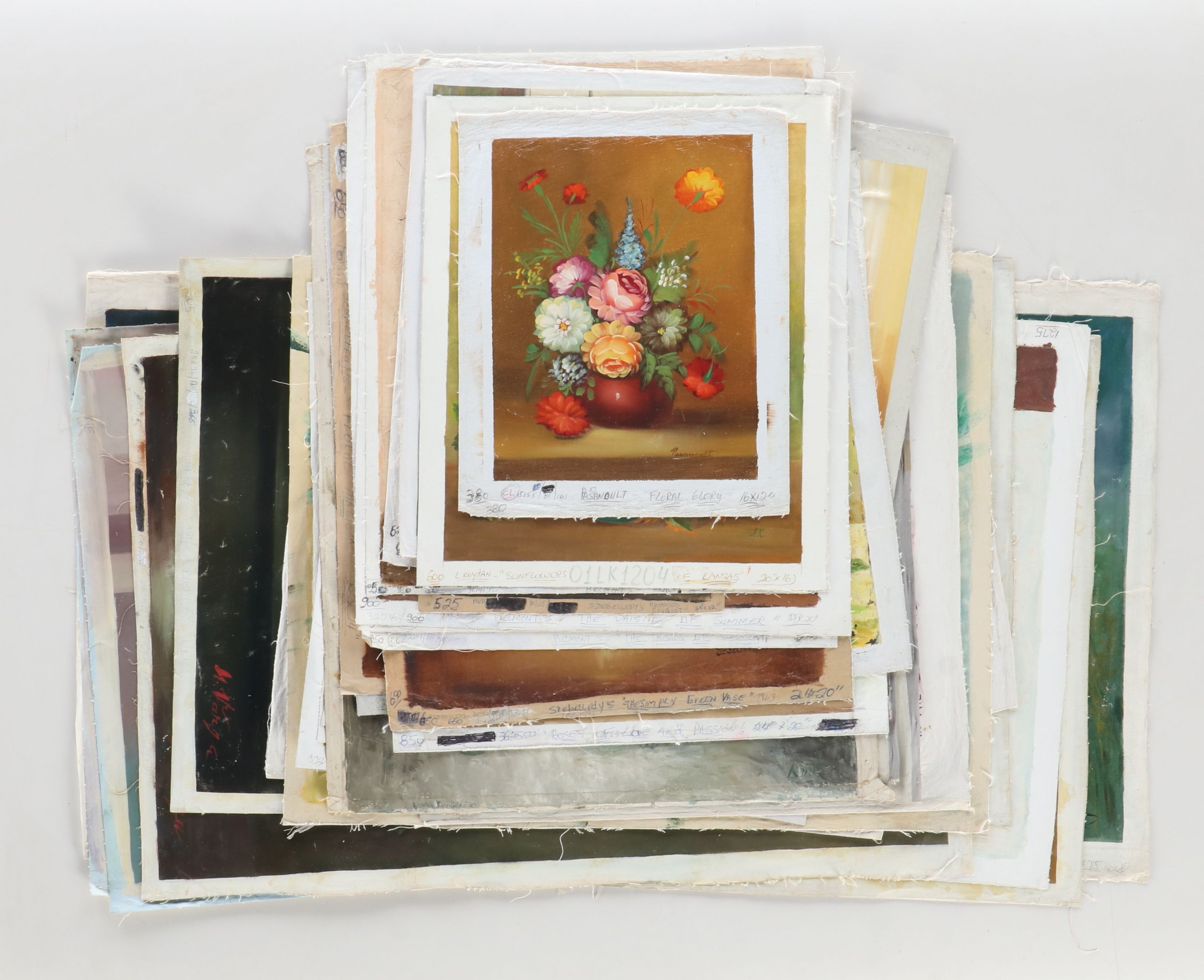 Uncommon Finds: Floral Exuberance in Paintings on Canvas