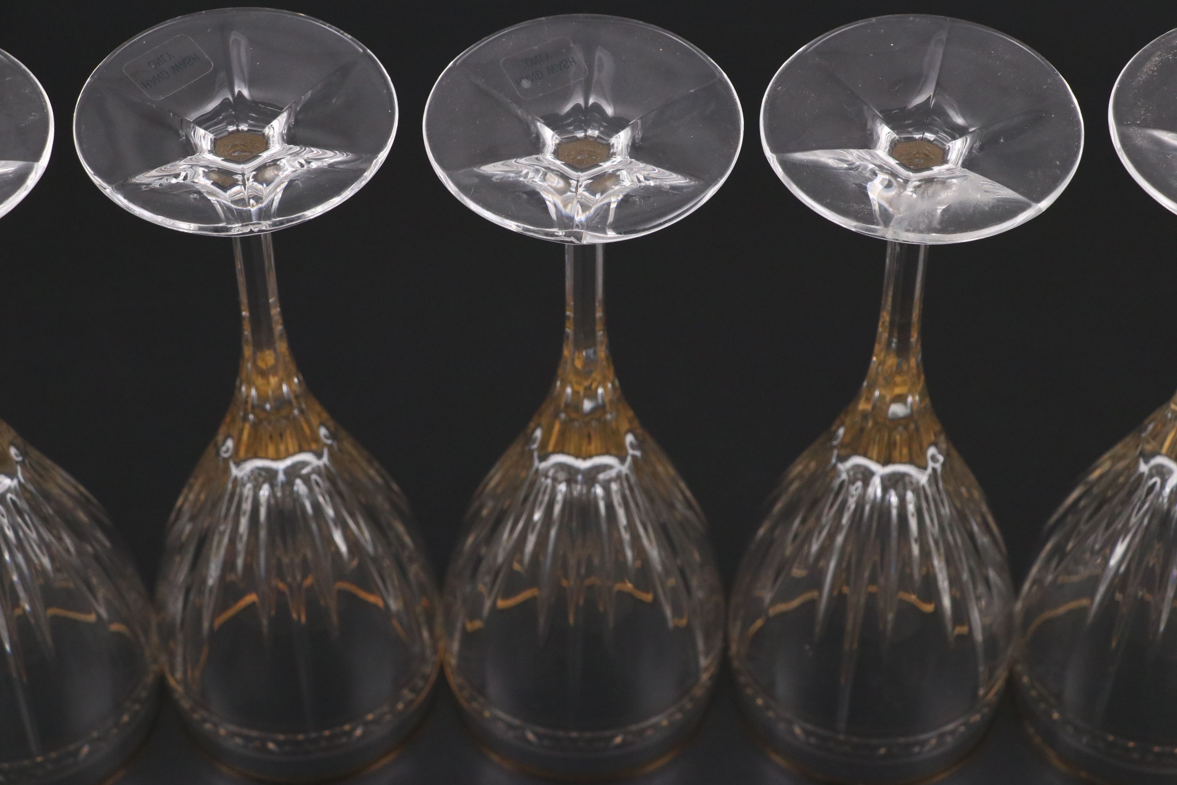 Noritake "Christiana Gold" Wine Glasses, 1997-2007