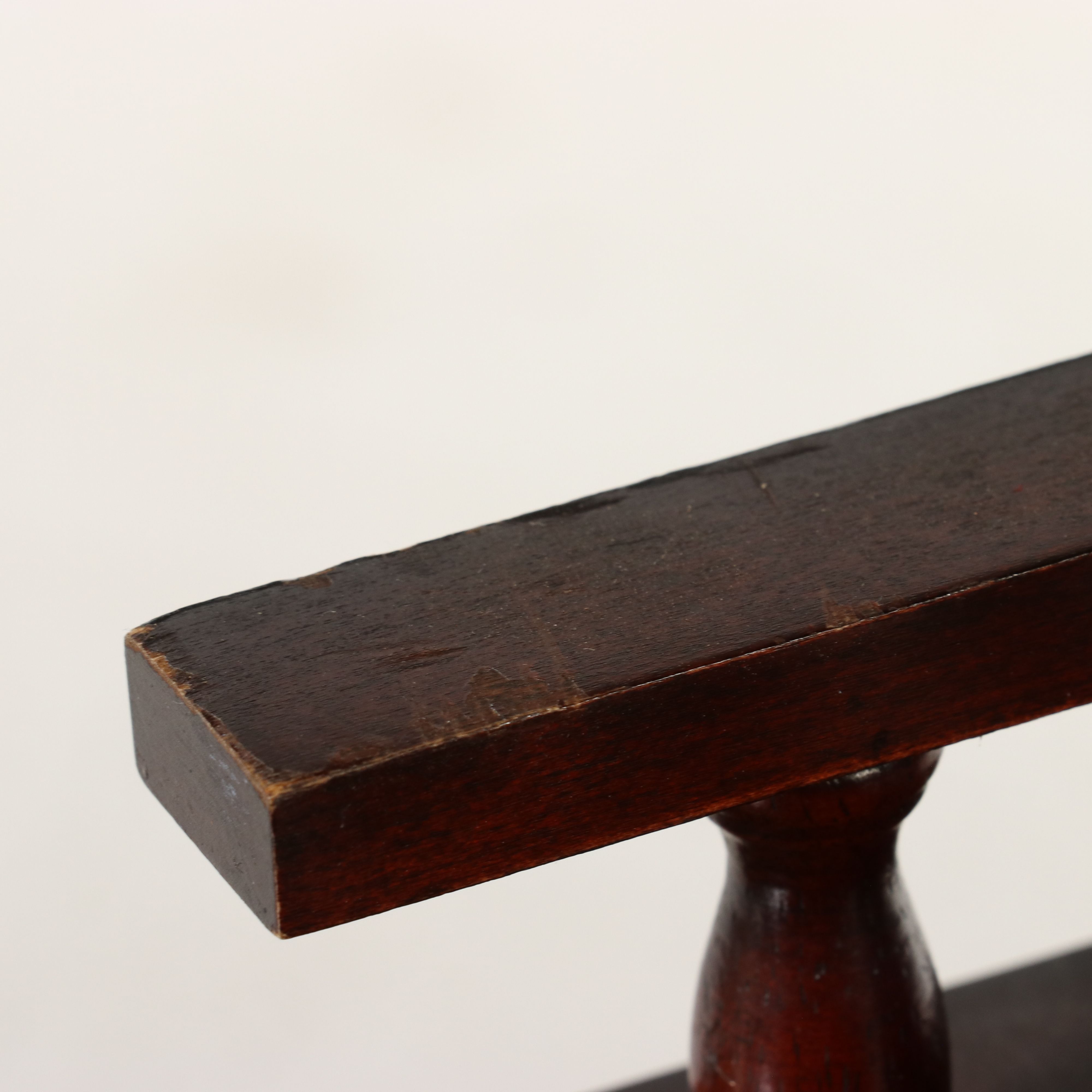 Transitional Style Mahogany-Finished Telephone Table or Sheet Music Stand