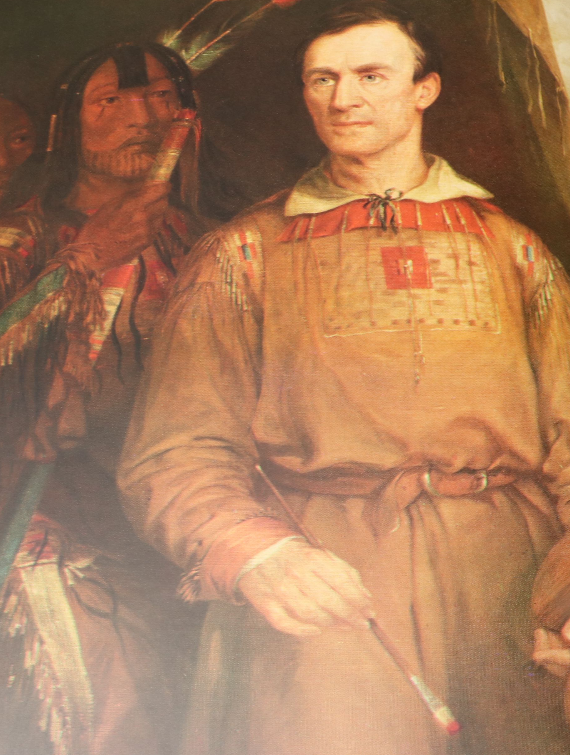 First Edition "George Catlin and the Old Frontier" by Harold McCracken, 1959