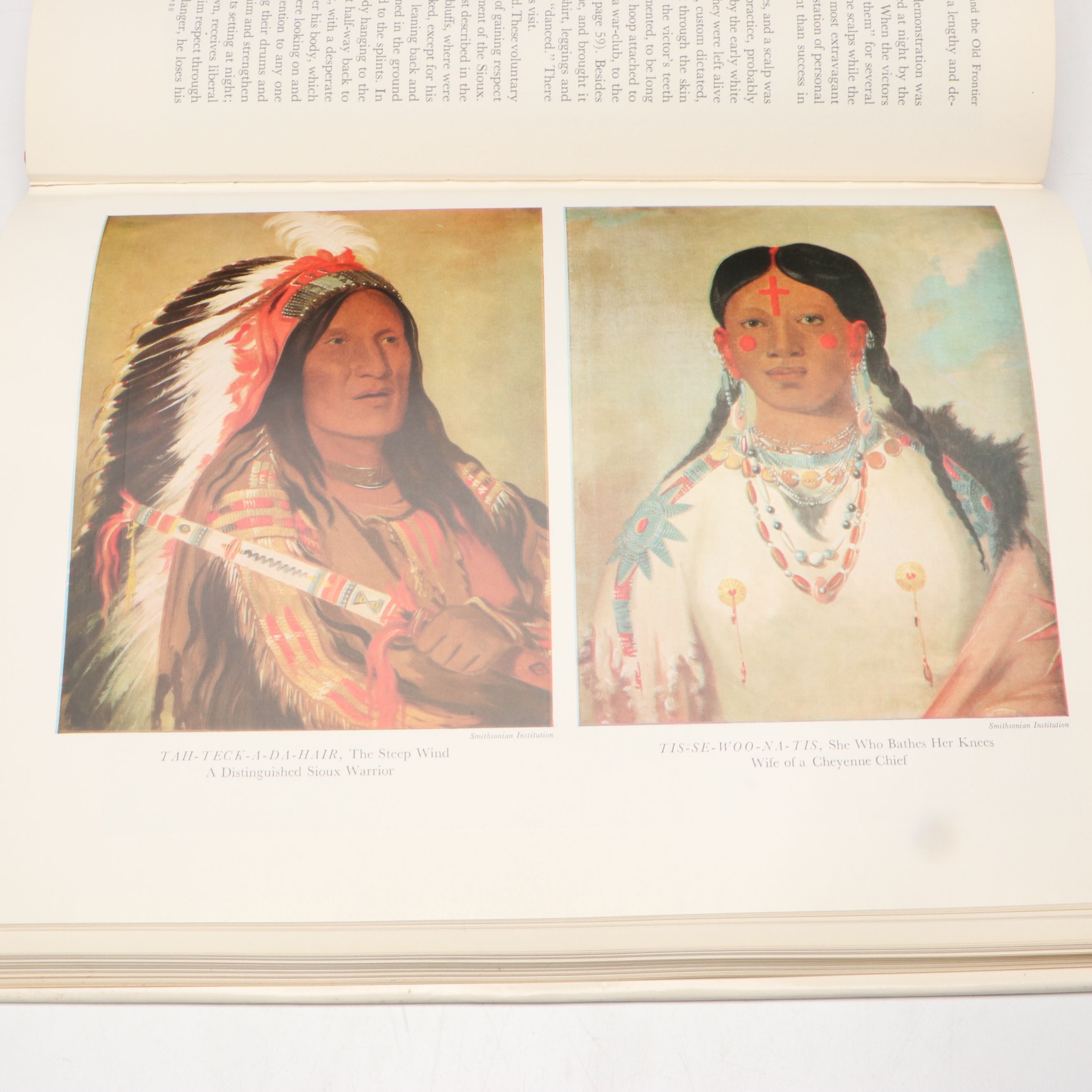 First Edition "George Catlin and the Old Frontier" by Harold McCracken, 1959