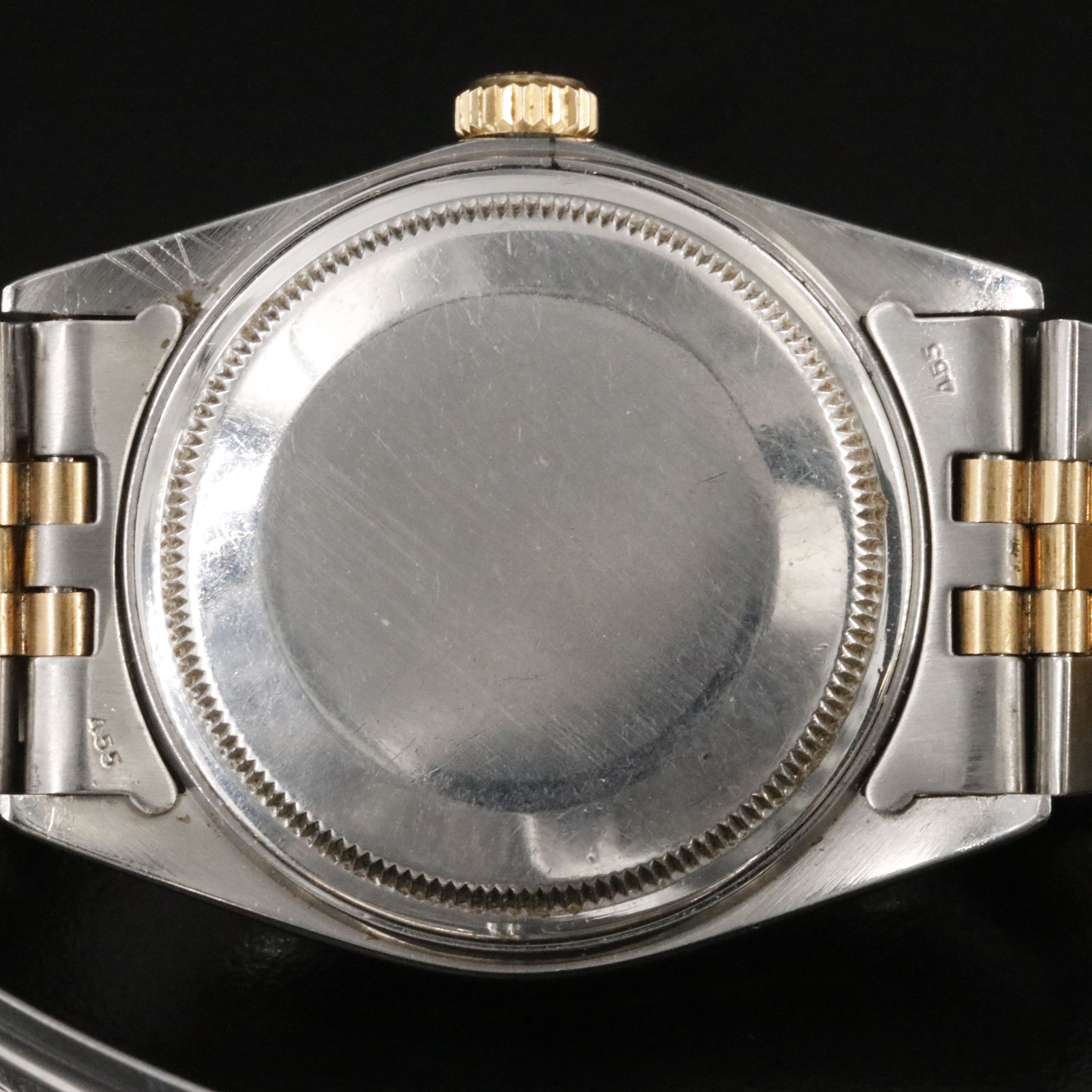 1984 Rolex Datejust 18K & Steelinox Model 16013 Watch