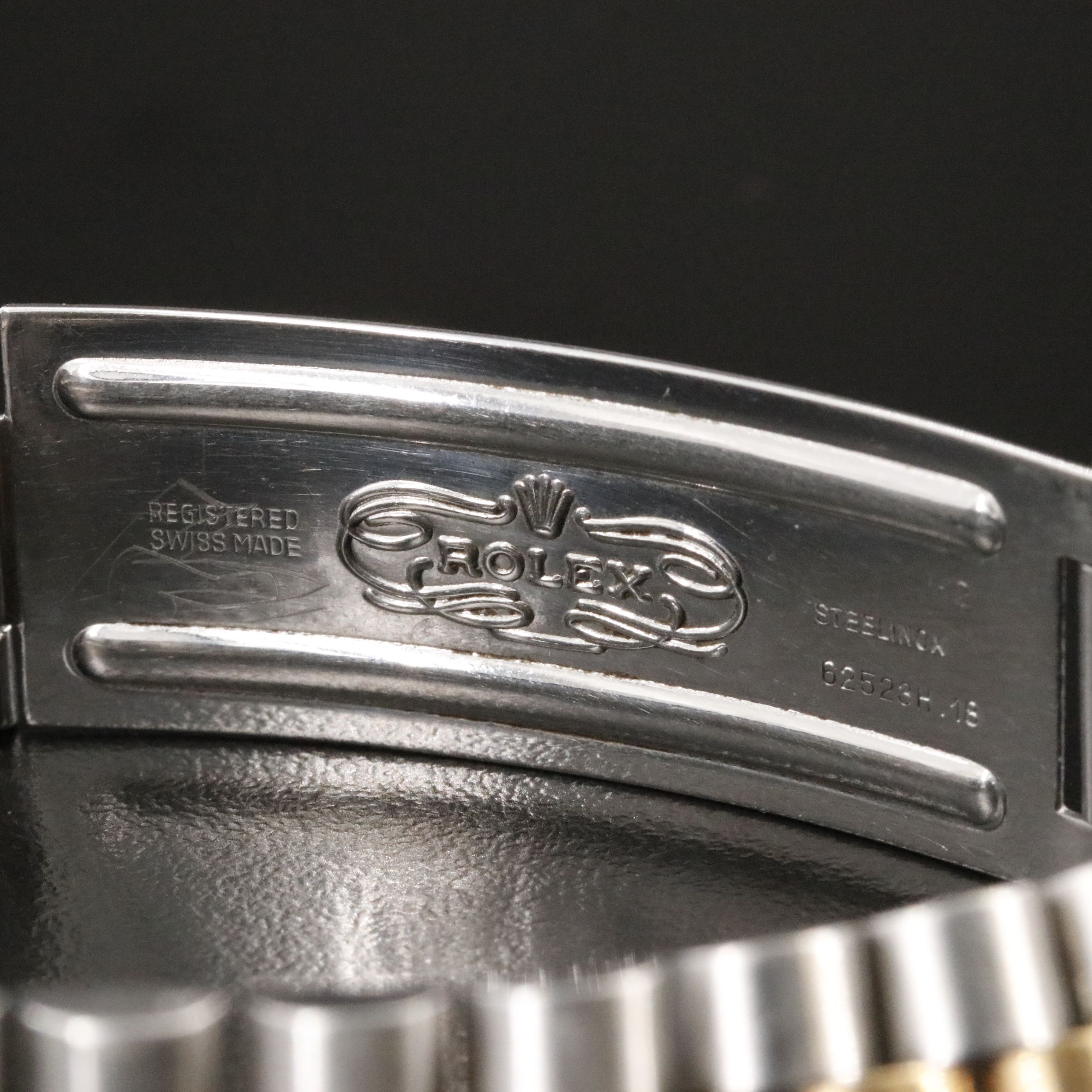 1984 Rolex Datejust 18K & Steelinox Model 16013 Watch