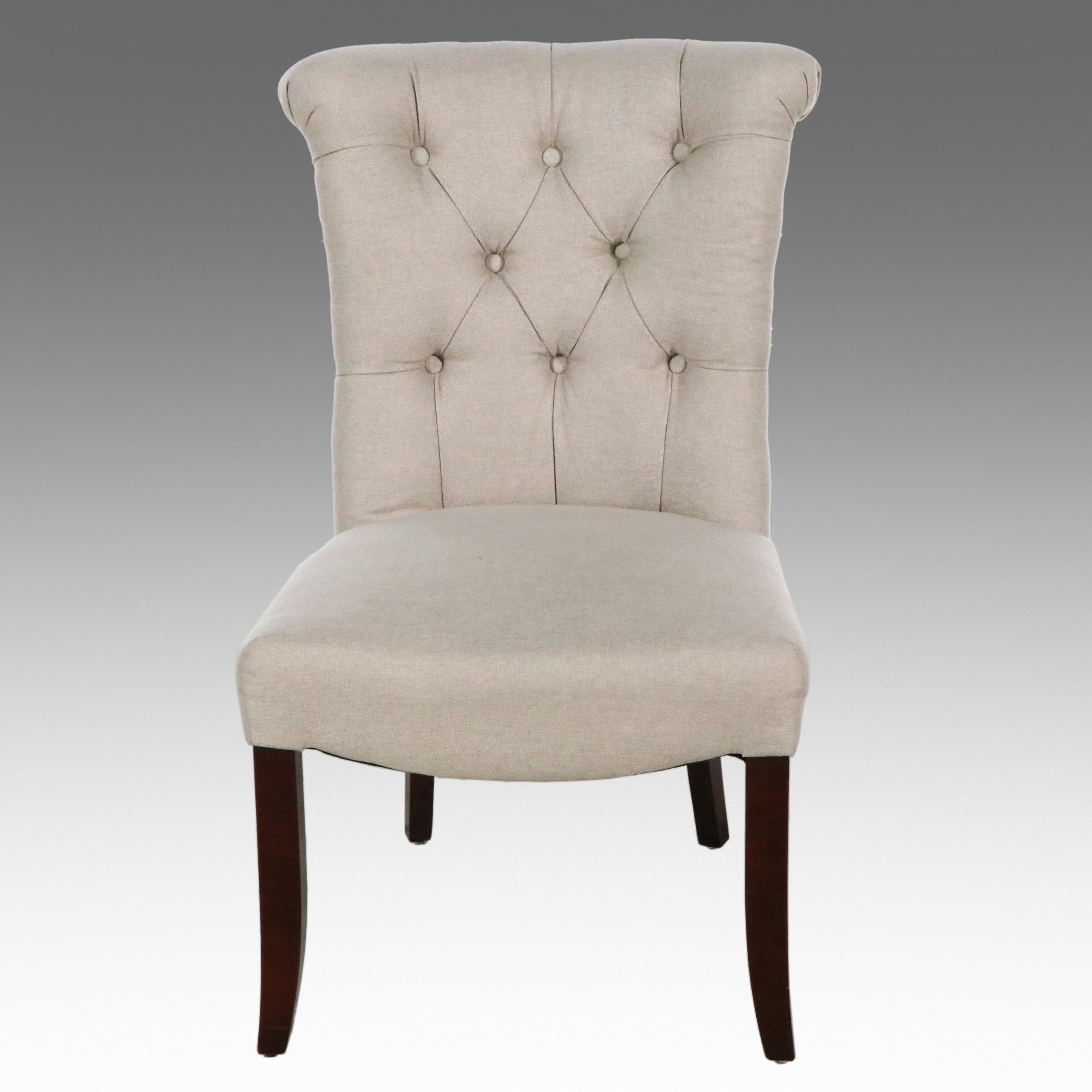 Pier 1 Imports "Mason" Tufted Parsons Chair, Early 21st Century