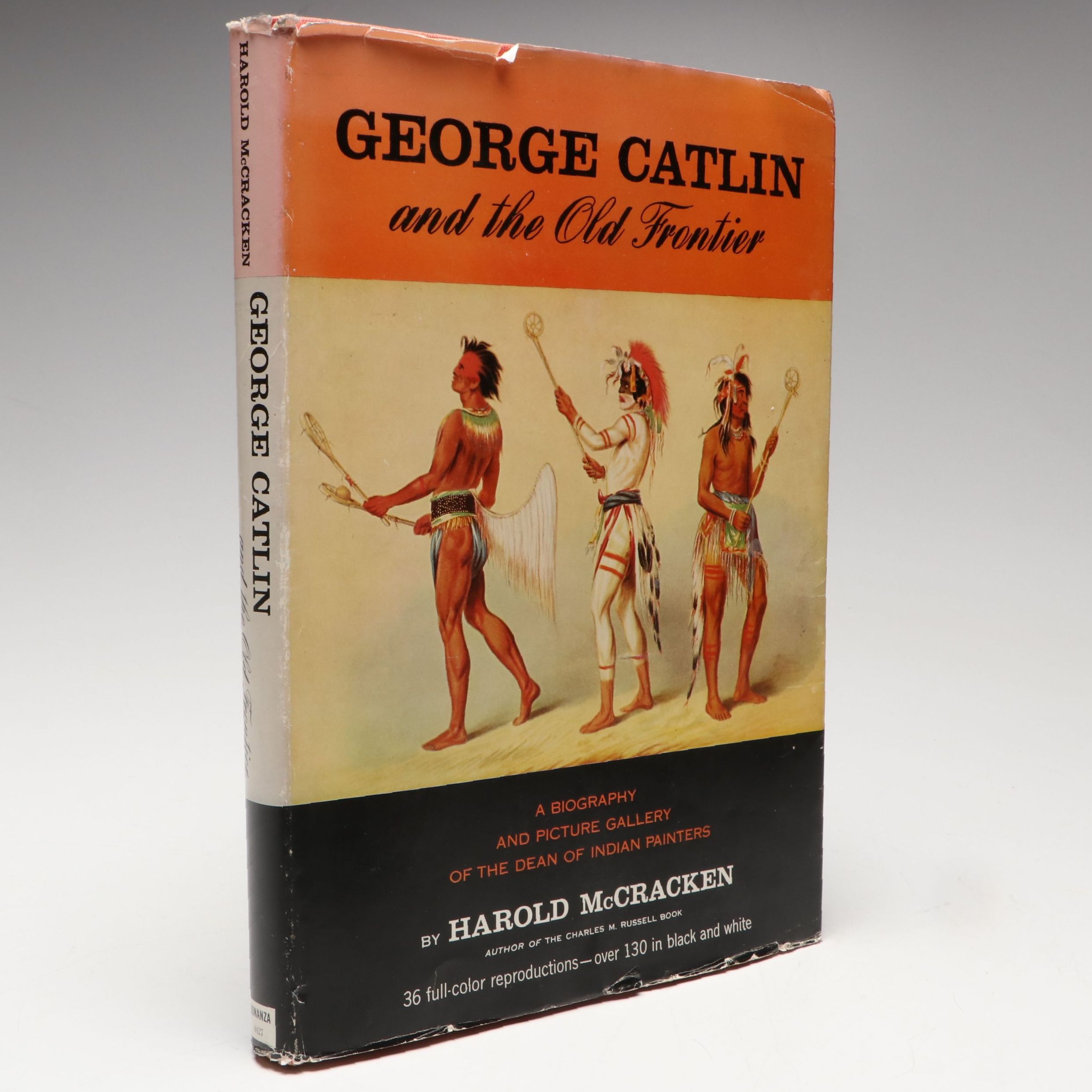 First Edition "George Catlin and the Old Frontier" by Harold McCracken, 1959