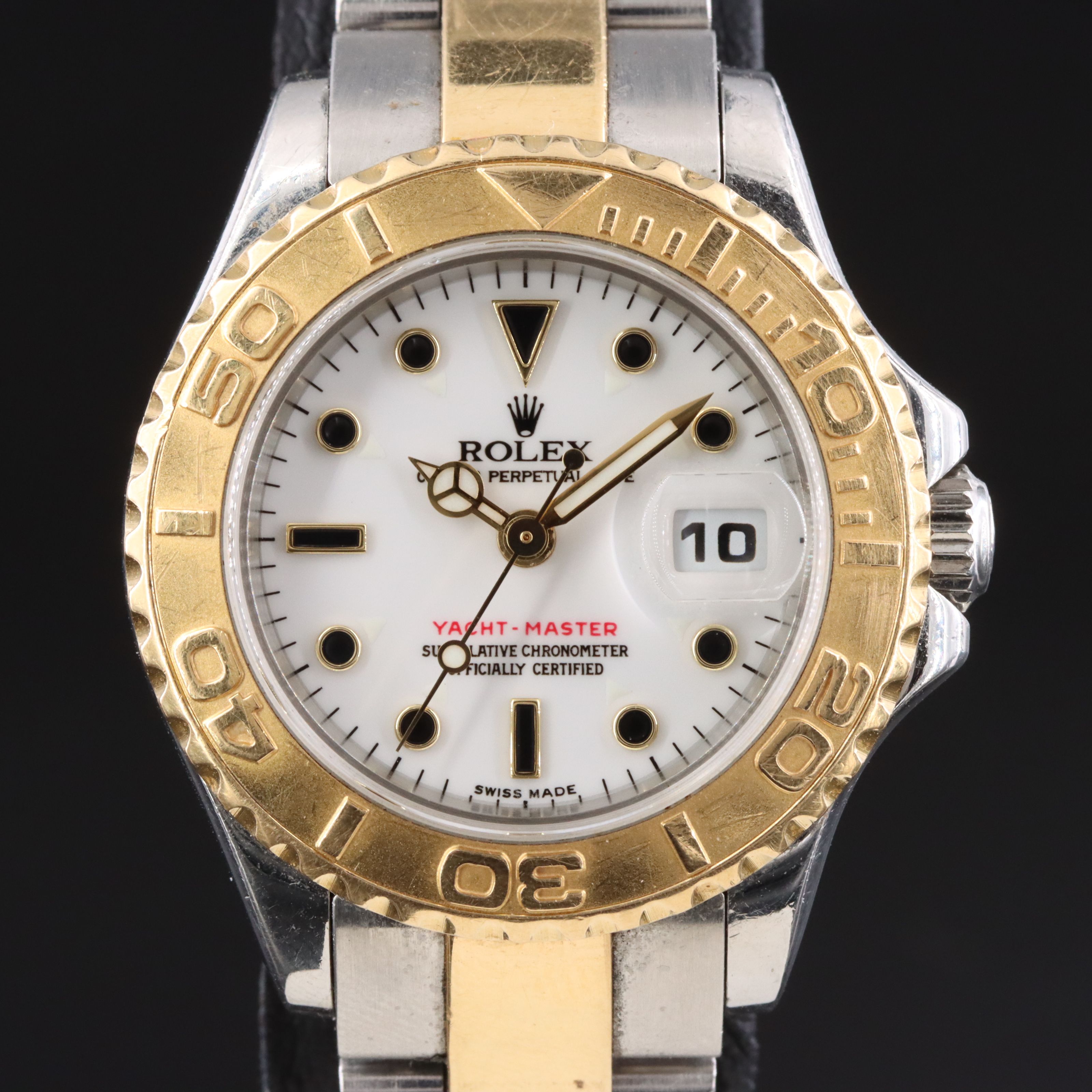 2002 Rolex Yacht - Master 18K & Steel Model 169623 Watch
