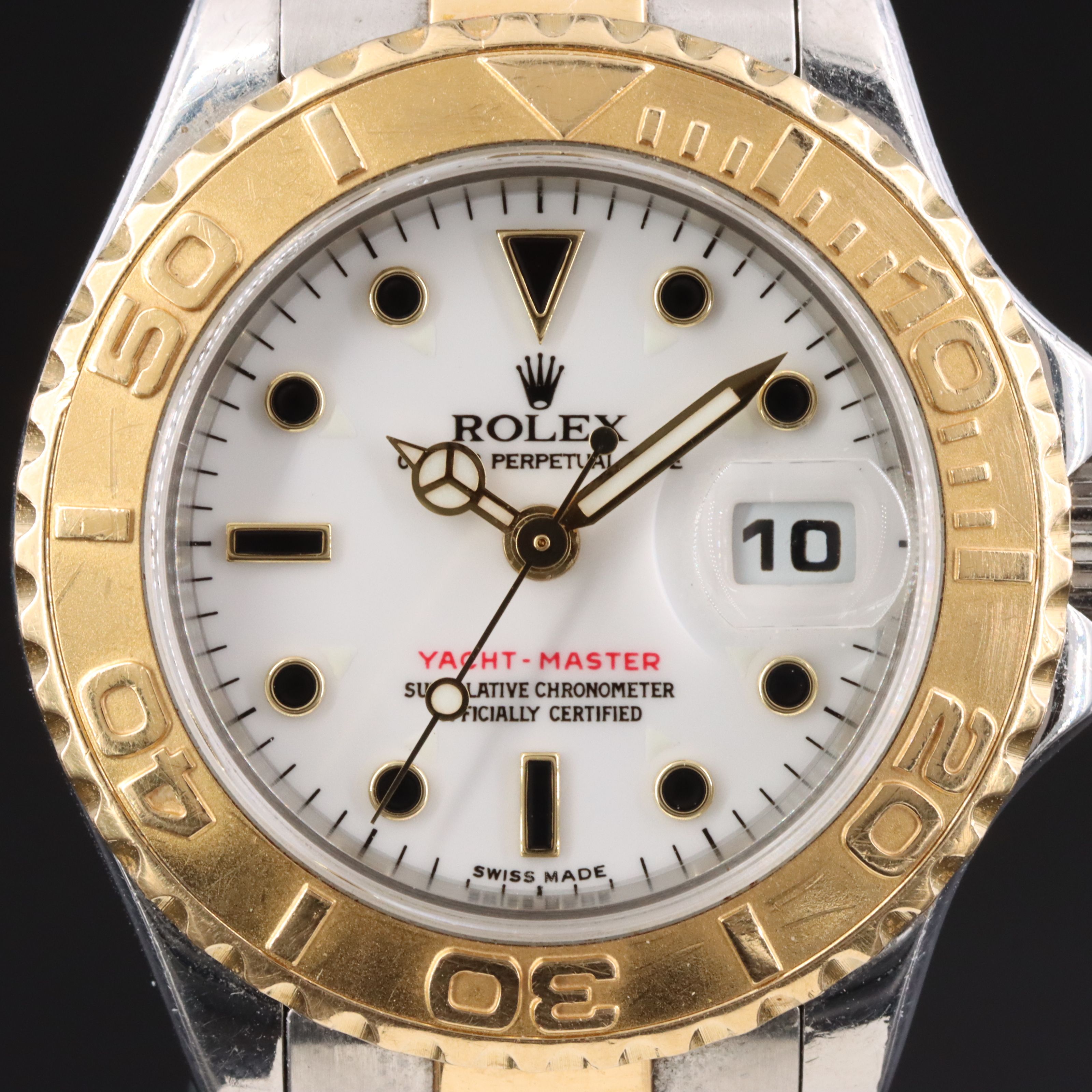 2002 Rolex Yacht - Master 18K & Steel Model 169623 Watch