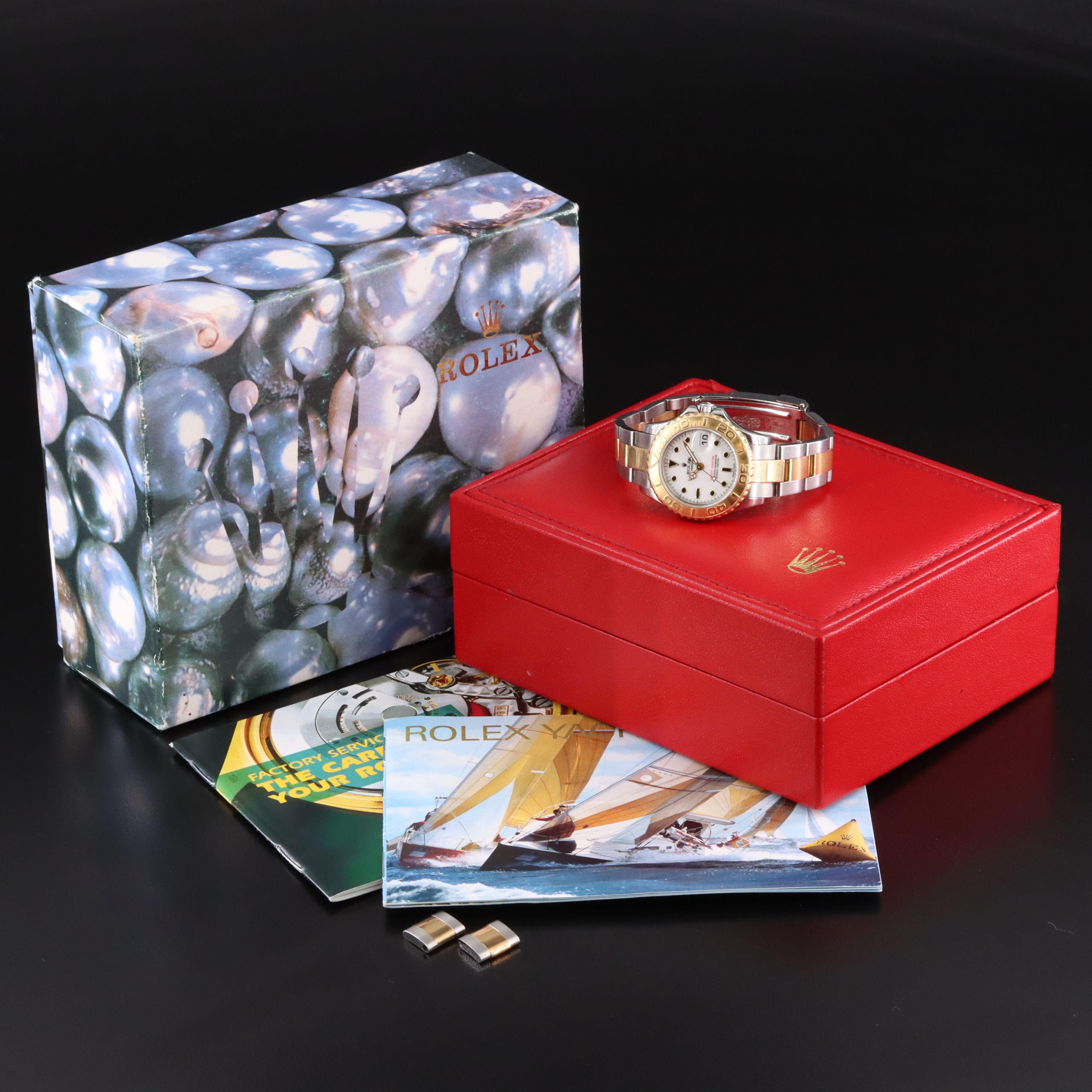 2002 Rolex Yacht - Master 18K & Steel Model 169623 Watch