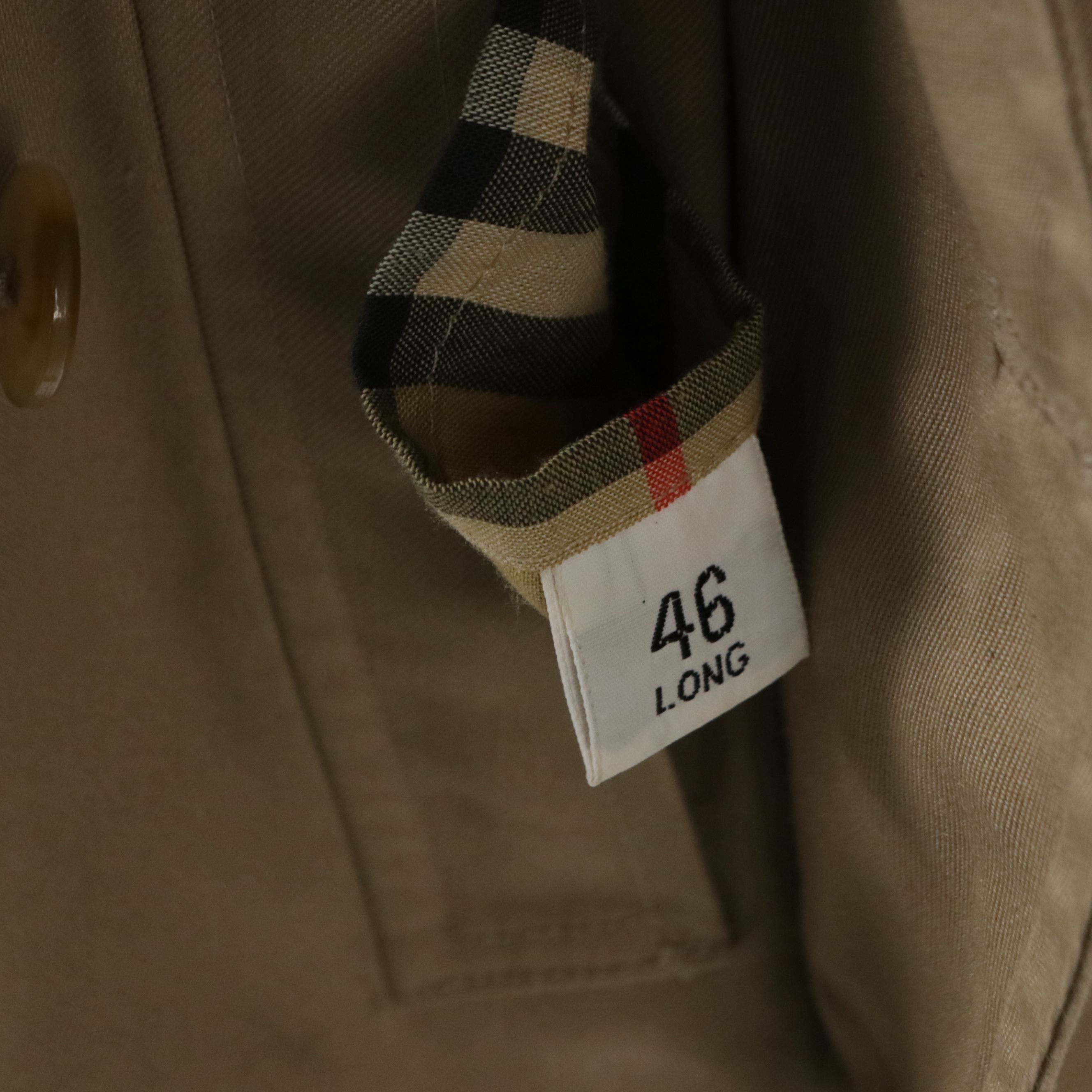 Unisex Burberrys Double-Breasted Gabardine Trenchcoat