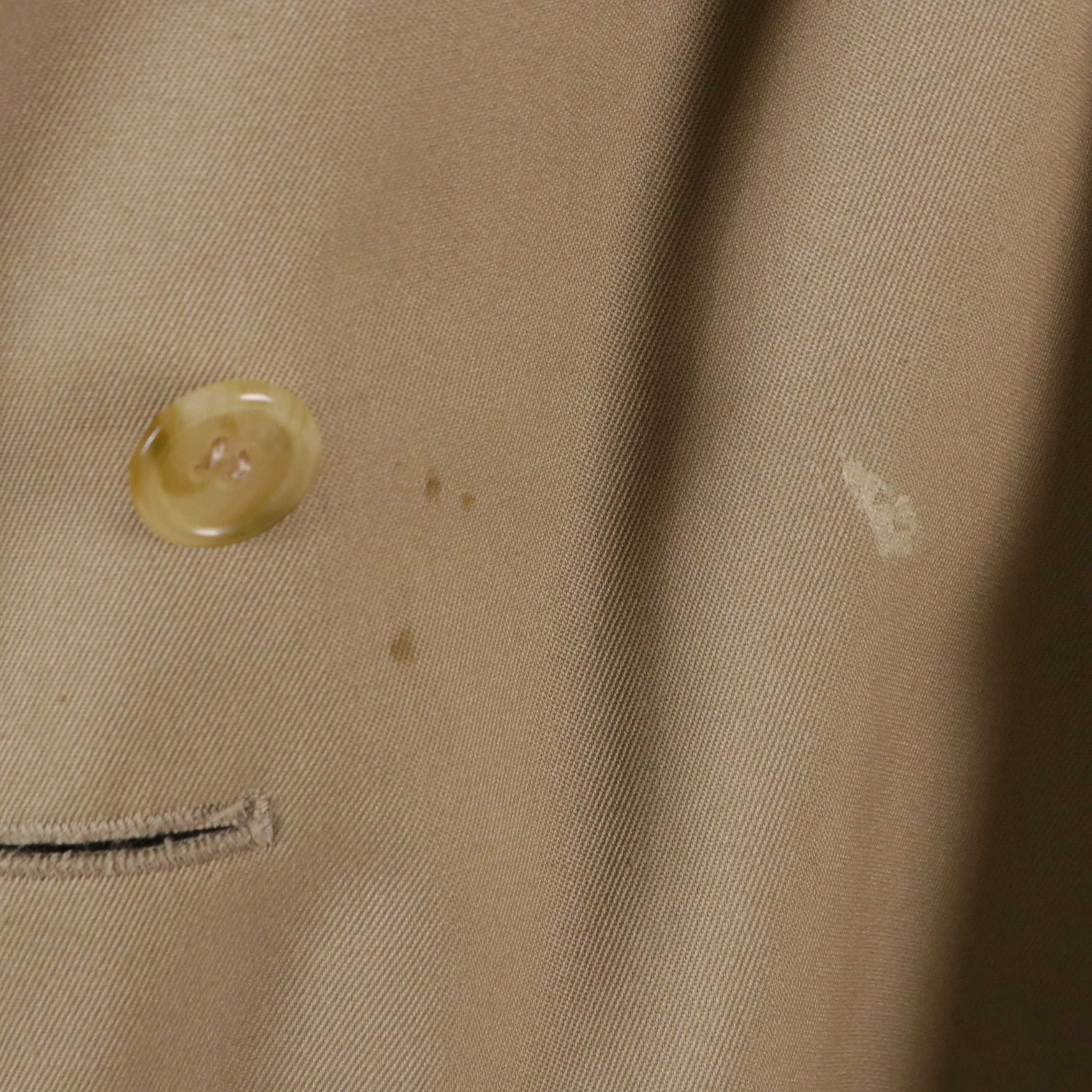 Unisex Burberrys Double-Breasted Gabardine Trenchcoat