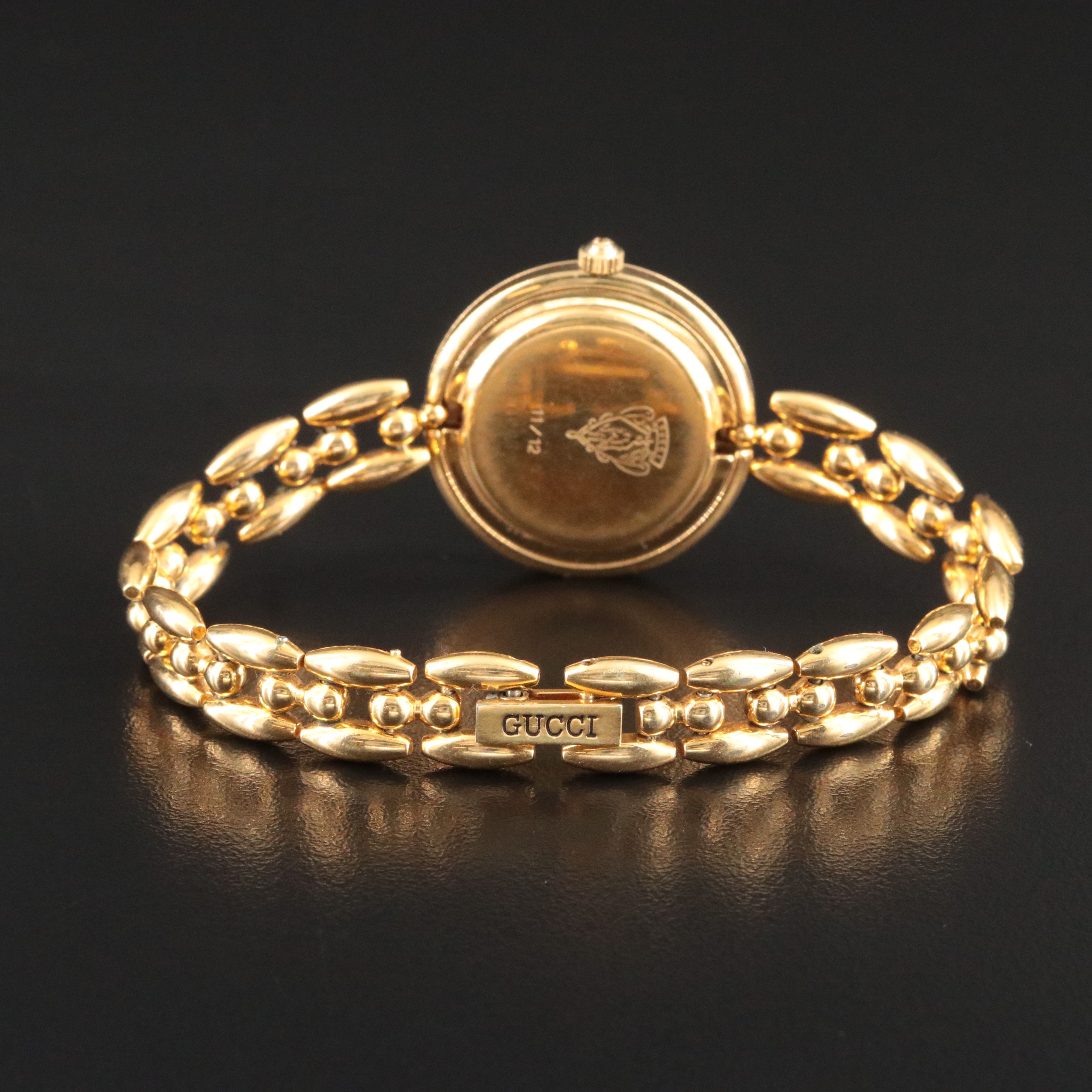 Gucci 11/12 Gold-Plated Watch
