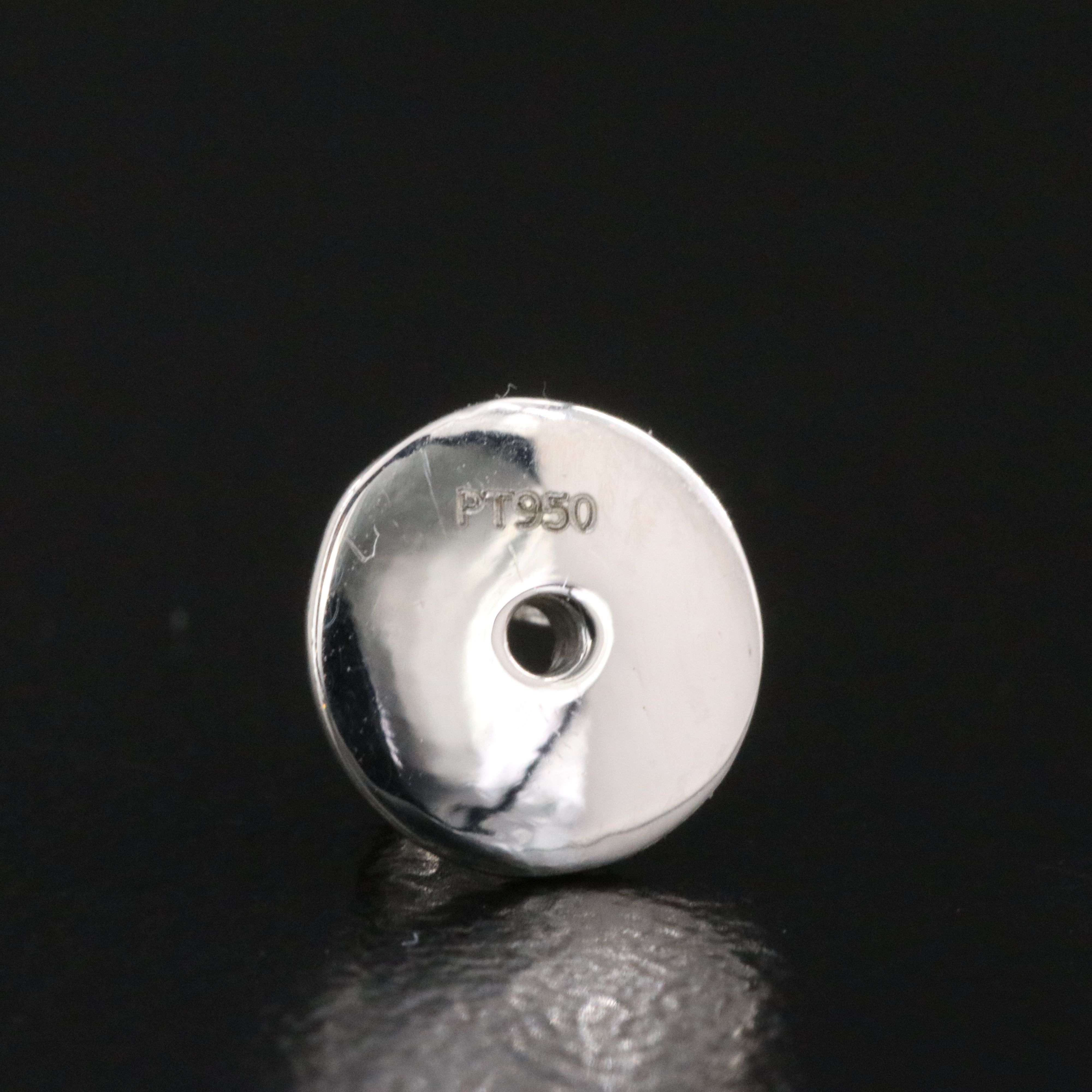 Platinum 3.05 CTW Lab Grown Diamond Stud Earrings with IGI Reports