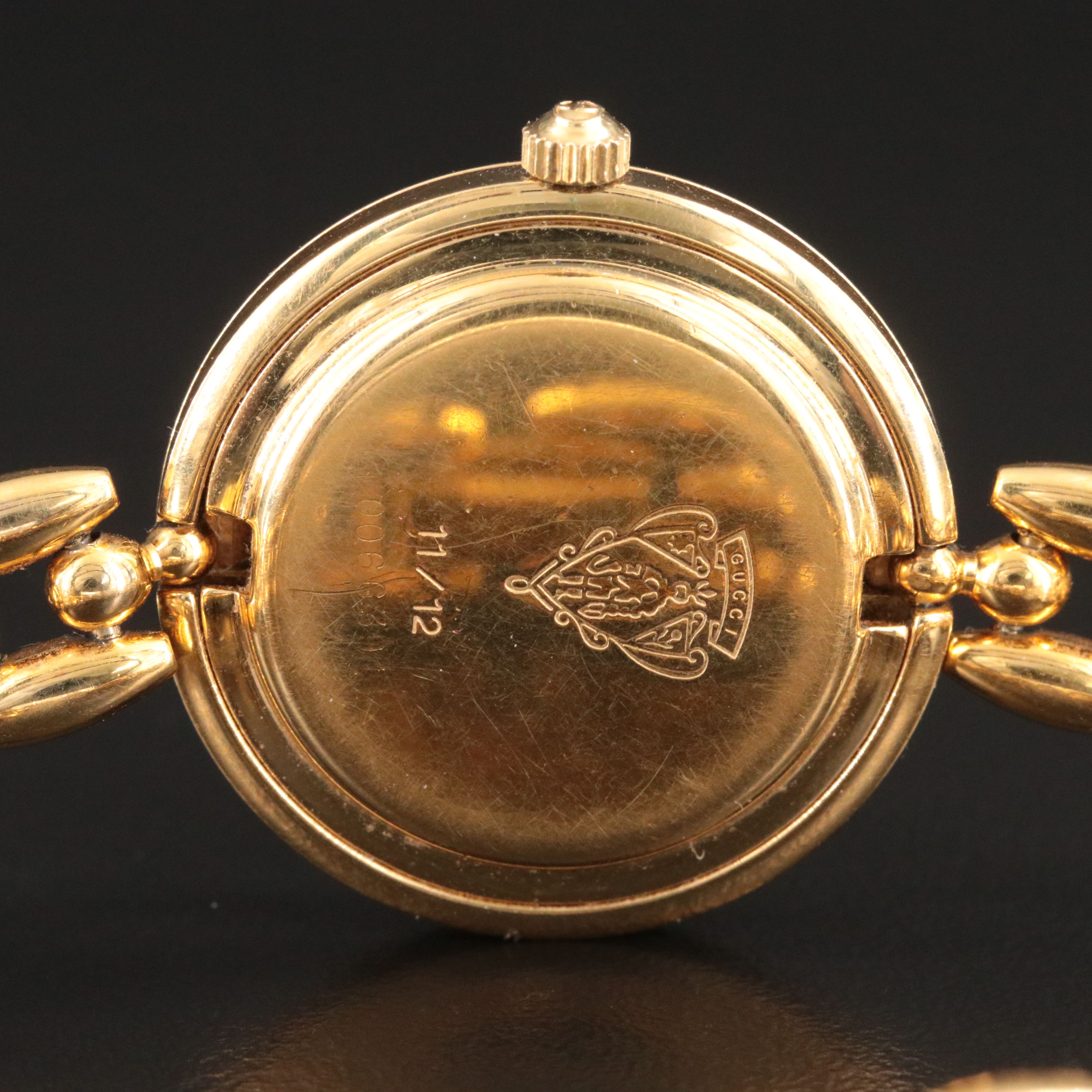 Gucci 11/12 Gold-Plated Watch