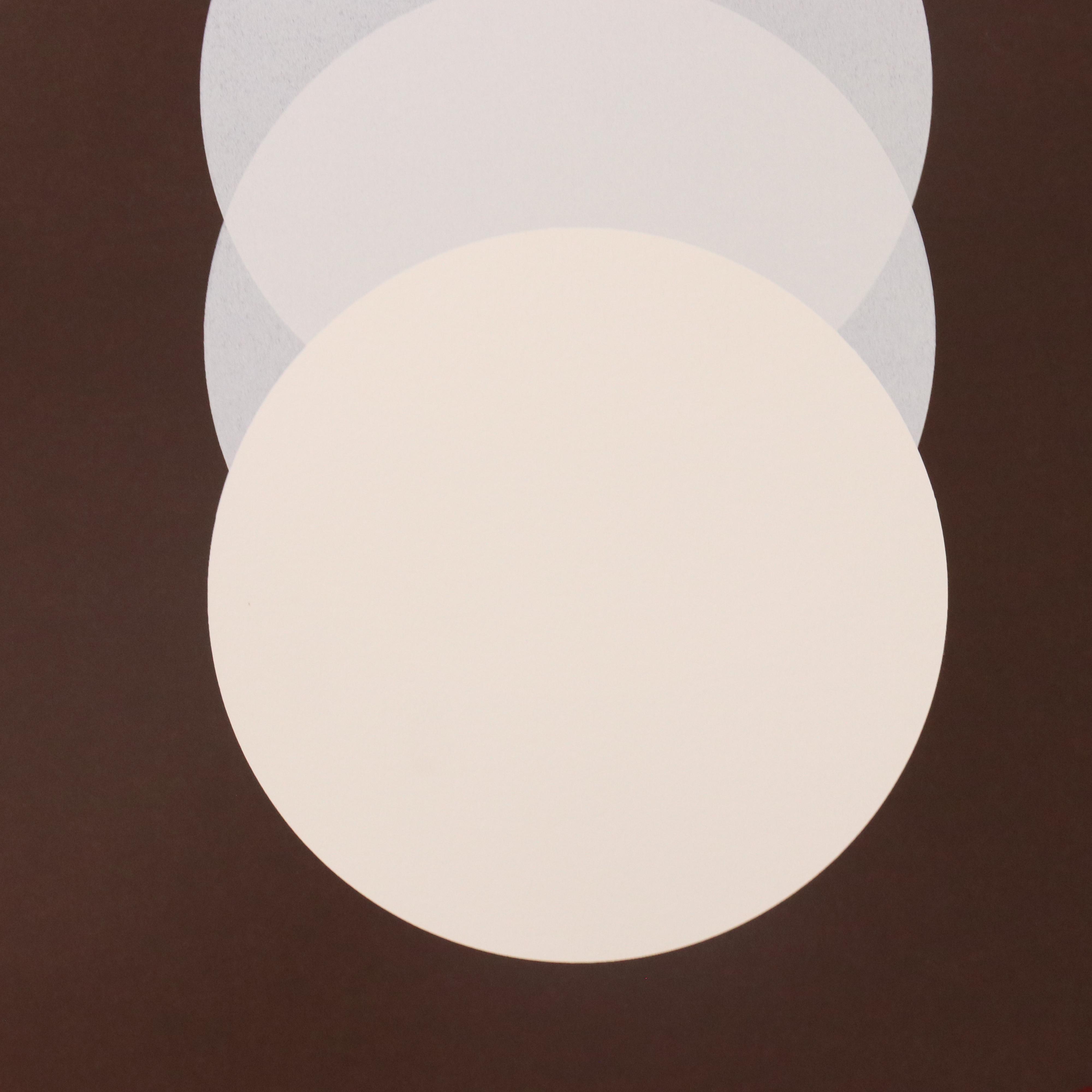 Thomas Whelan Benton Abstract Serigraph "Evolution Series – Red," 1981