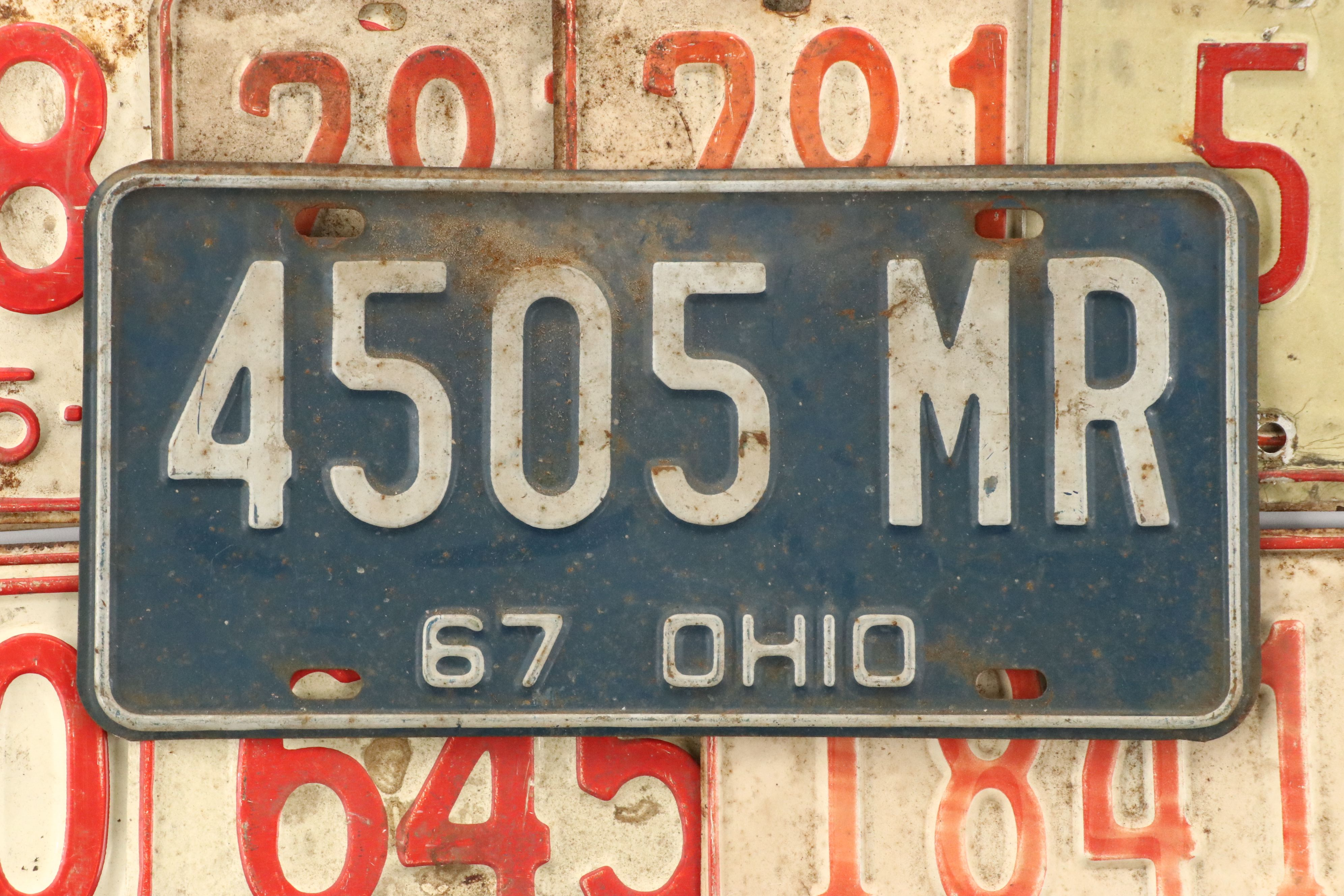 Ohio License Plates, 1960s