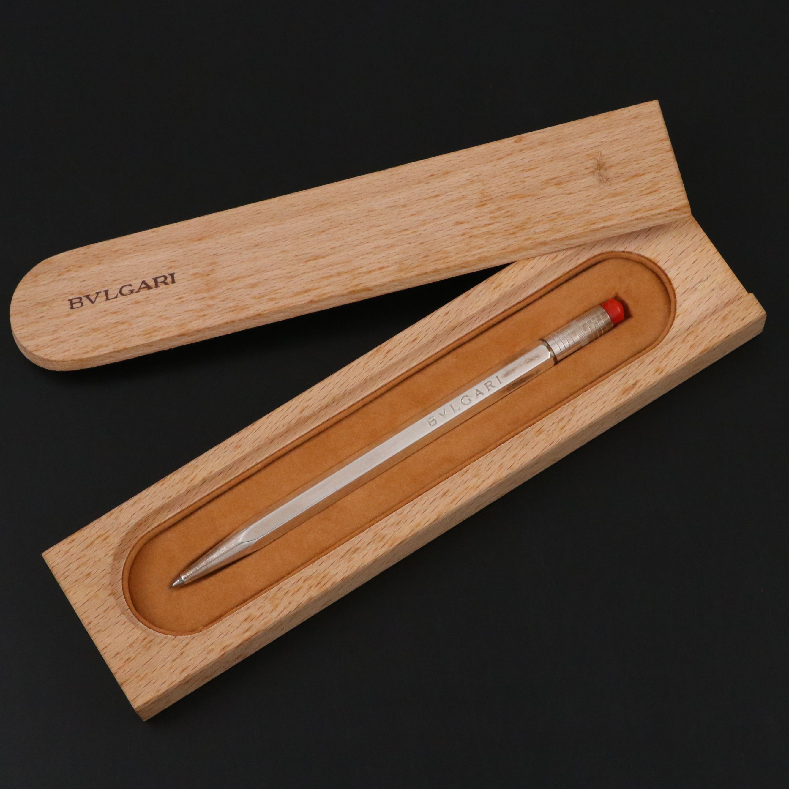 Bulgari Sterling Silver Ballpoint Pen